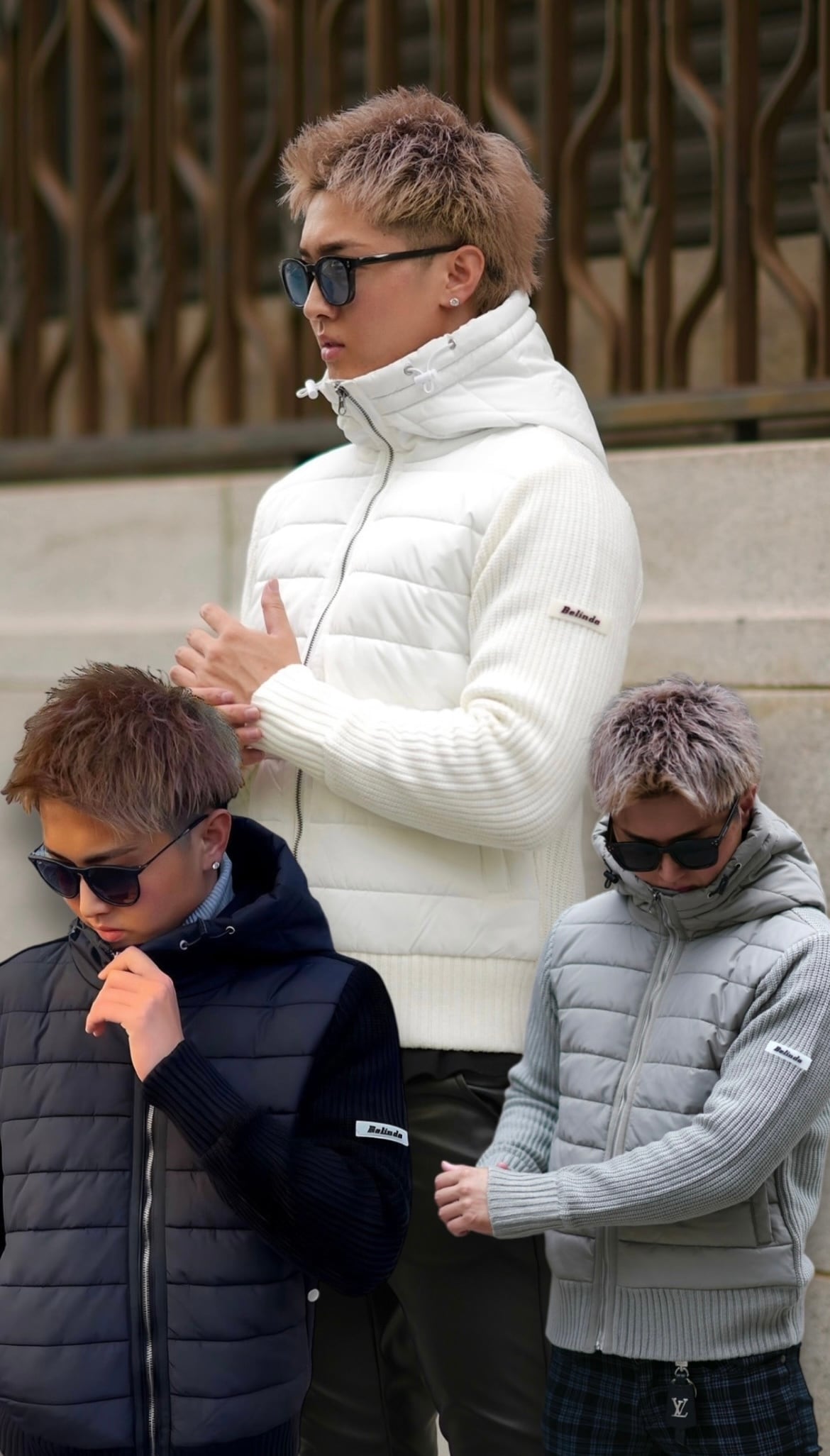 【即完売再販無し】BELINDA セットアップ Lサイズ 状態◎ 上下別売り可能 ベリンダBELINDA セットアップ