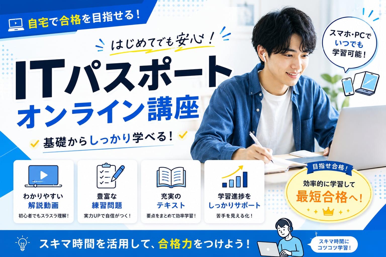 オンライン学習 講座　生成AI　IT