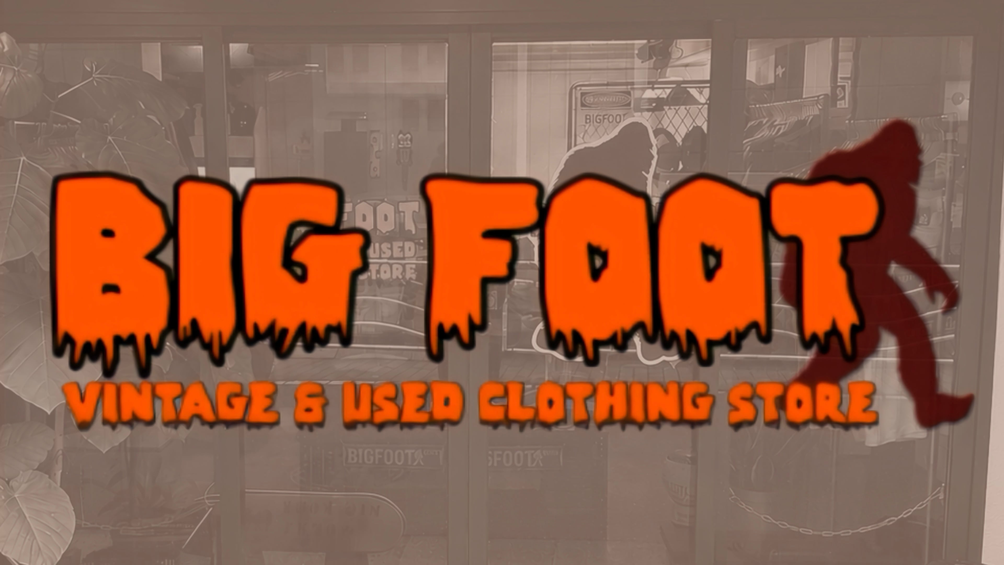 BIG FOOT vintage & used clothing store