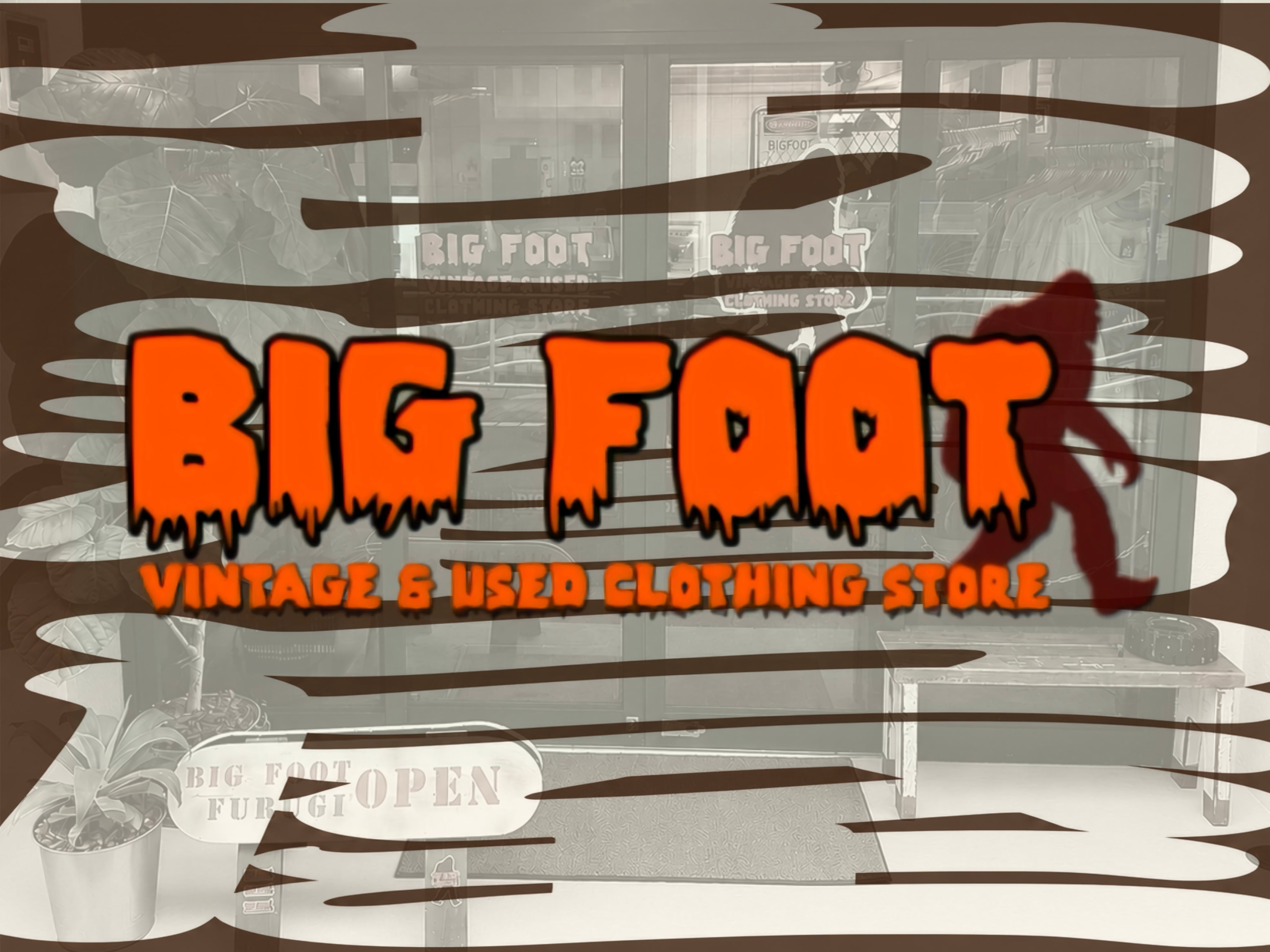 BIG FOOT vintage & used clothing store