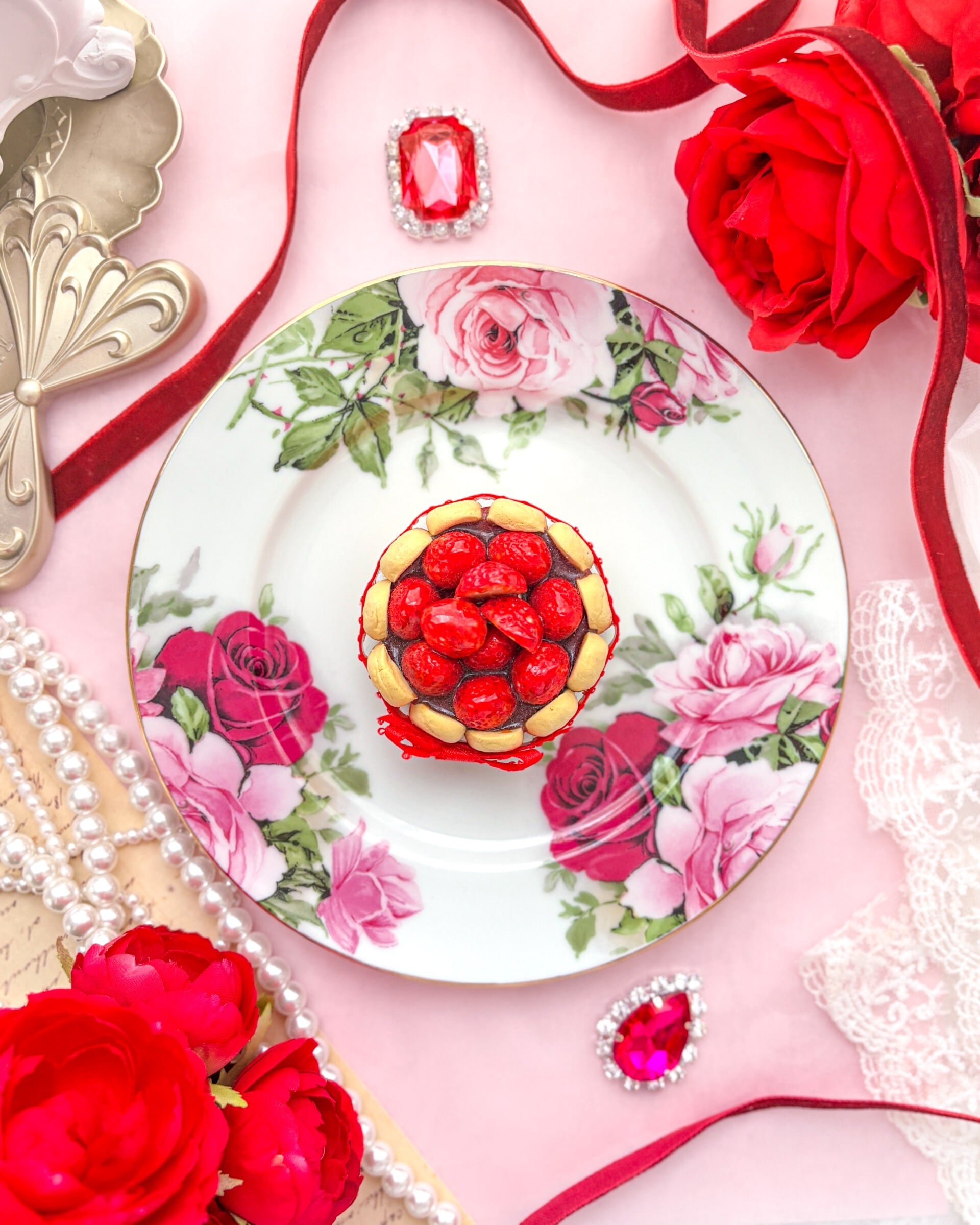 正規品♡チェリー上下セット♡ピンク 正規品♡チェリー上下セット♡ピンク Amazon | Somnus258 ピンク