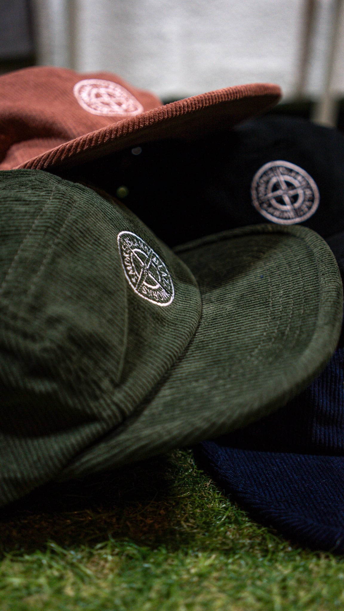 SMOKE ISLAND Corduroy Jet Cap