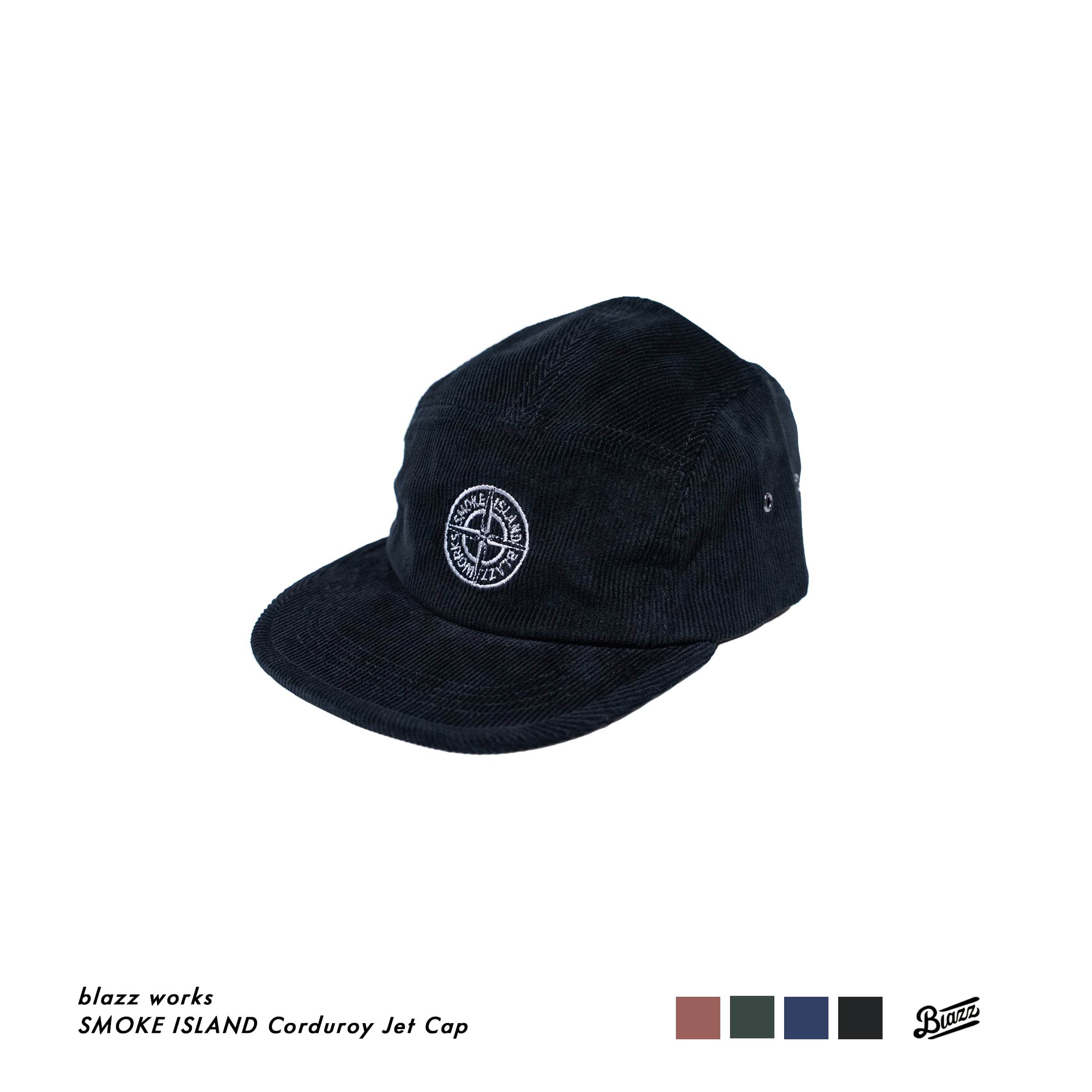 SMOKE ISLAND Corduroy Jet Cap