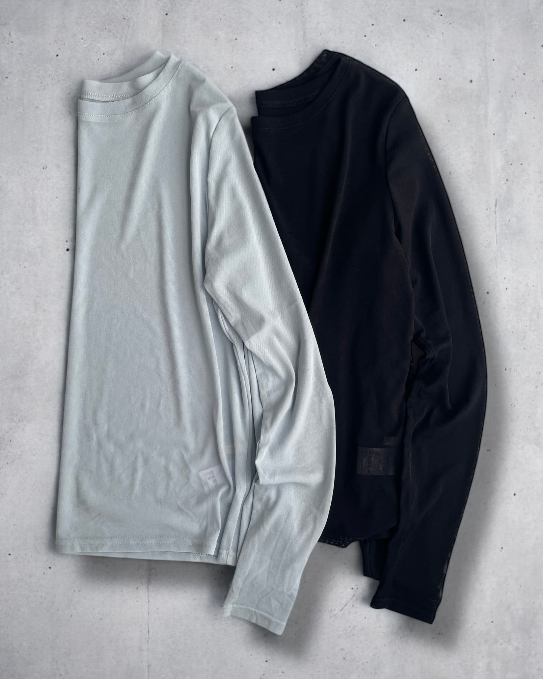 calm soft sheer pullover