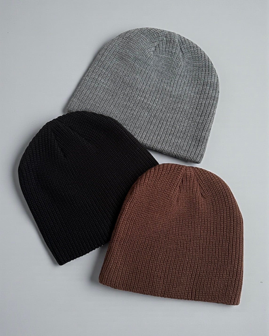 calm rib knit beanie <3color>
