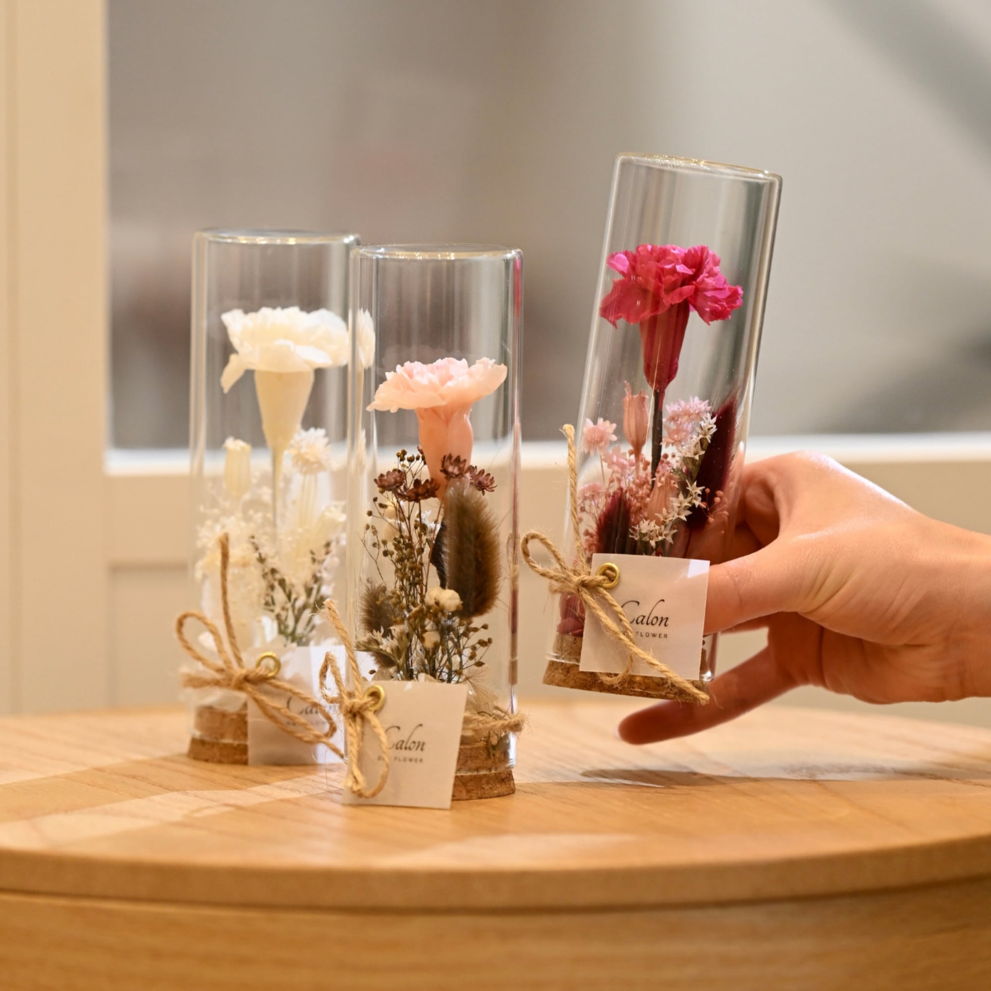 ワイルドフラワー ナチュラル 草原 スワッグ ブーケ ドライフラワー 春