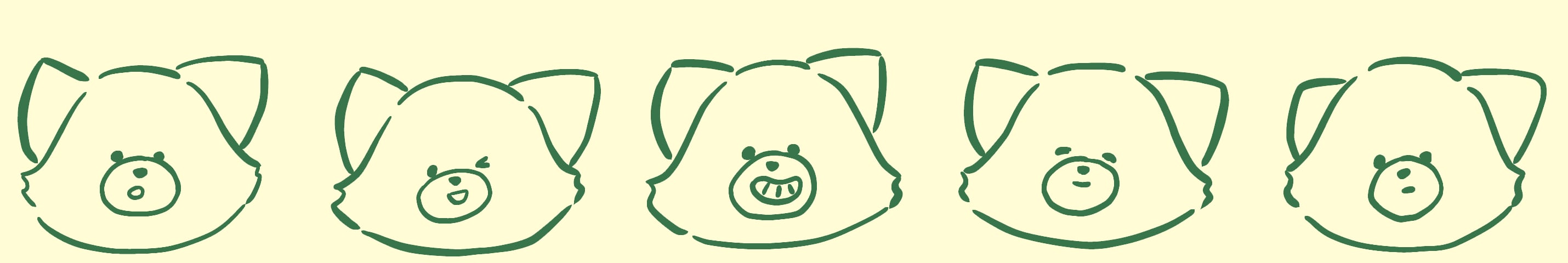 すこやかなぬいぐるみ