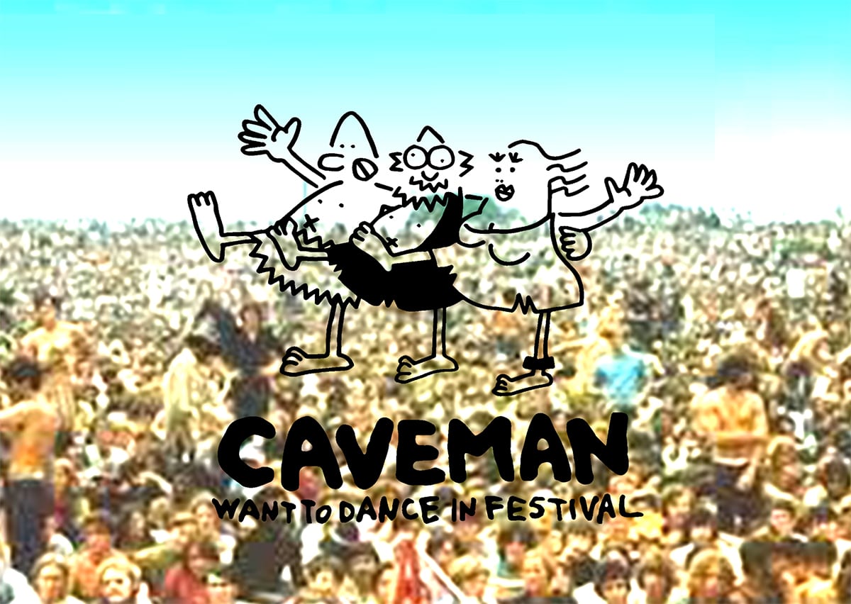 Caveman Want to Dance in Festival