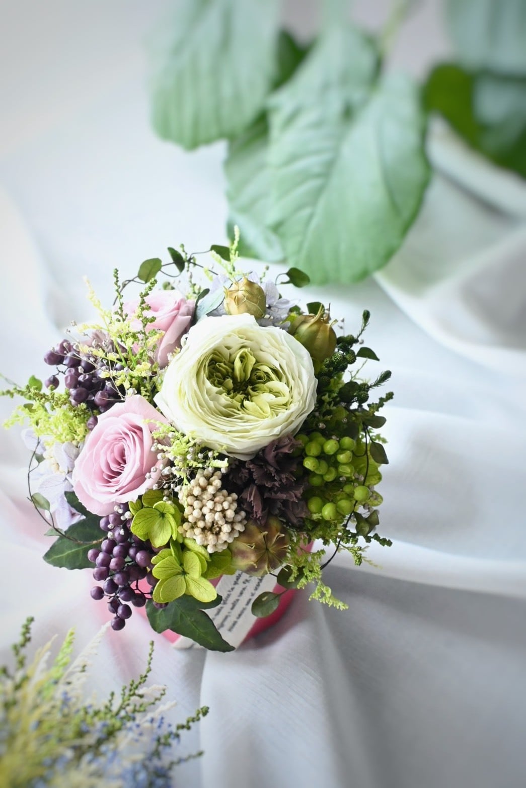 アレンジメント　
ロゼ デュ プランタン