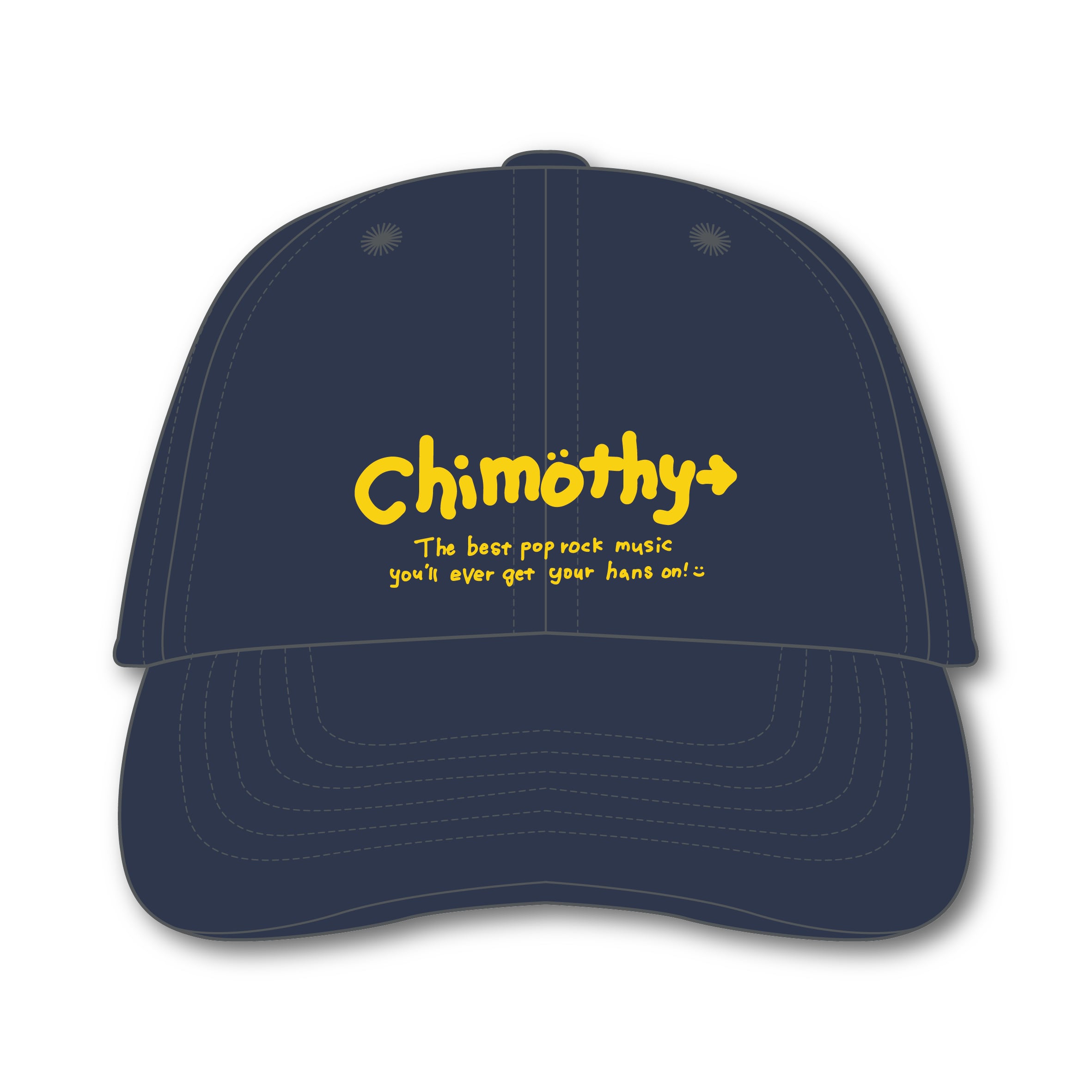 Chimothy→手書きロゴキャップ