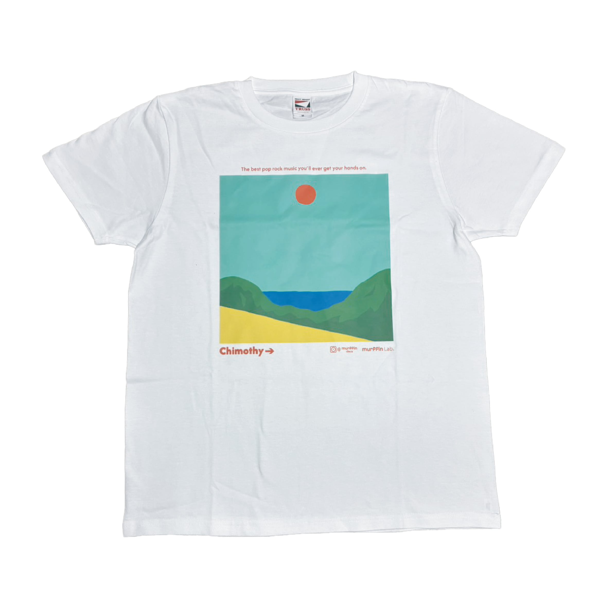 ひとつになる岬Tシャツ(ホワイト)