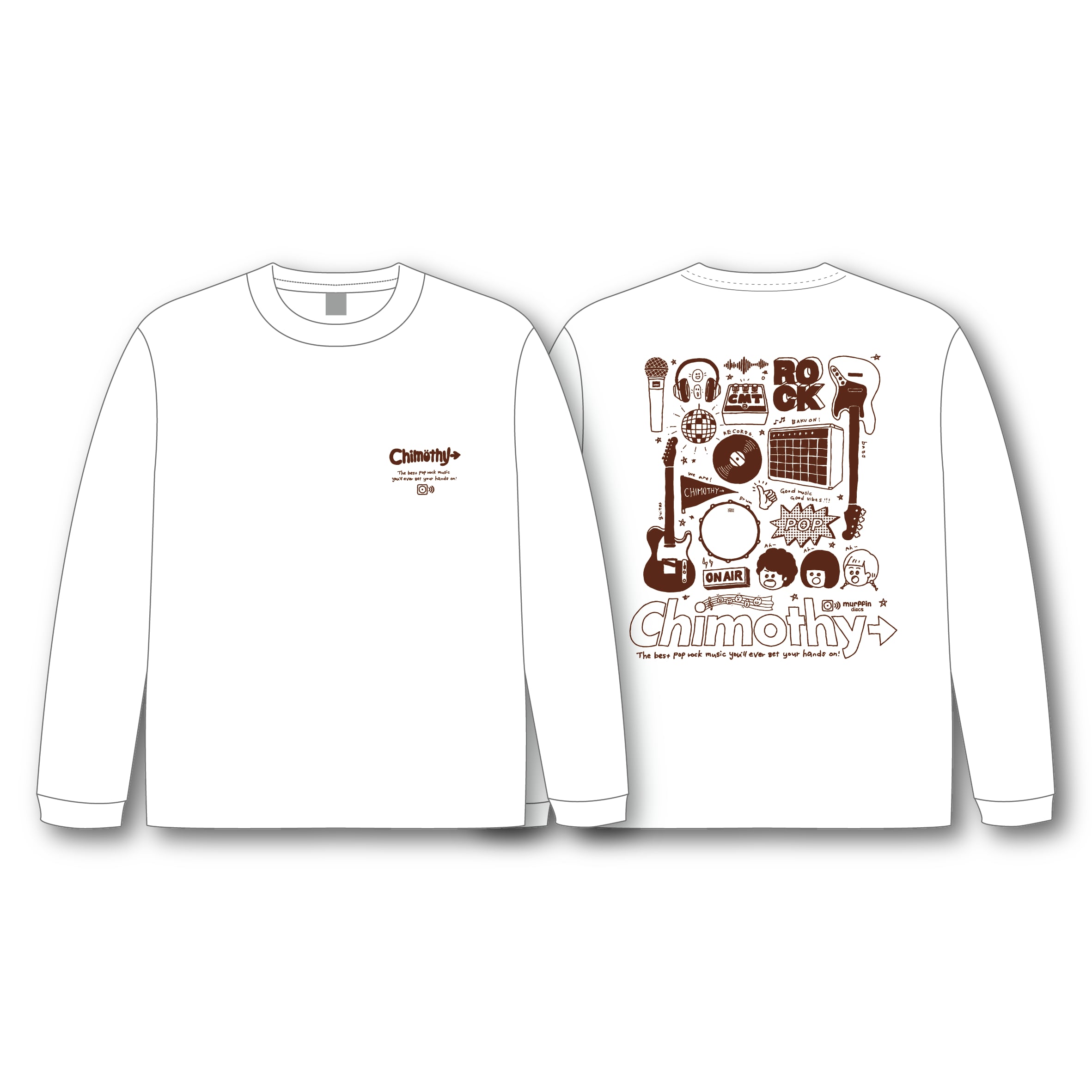 わくわくドキドキロングスリーブTシャツ