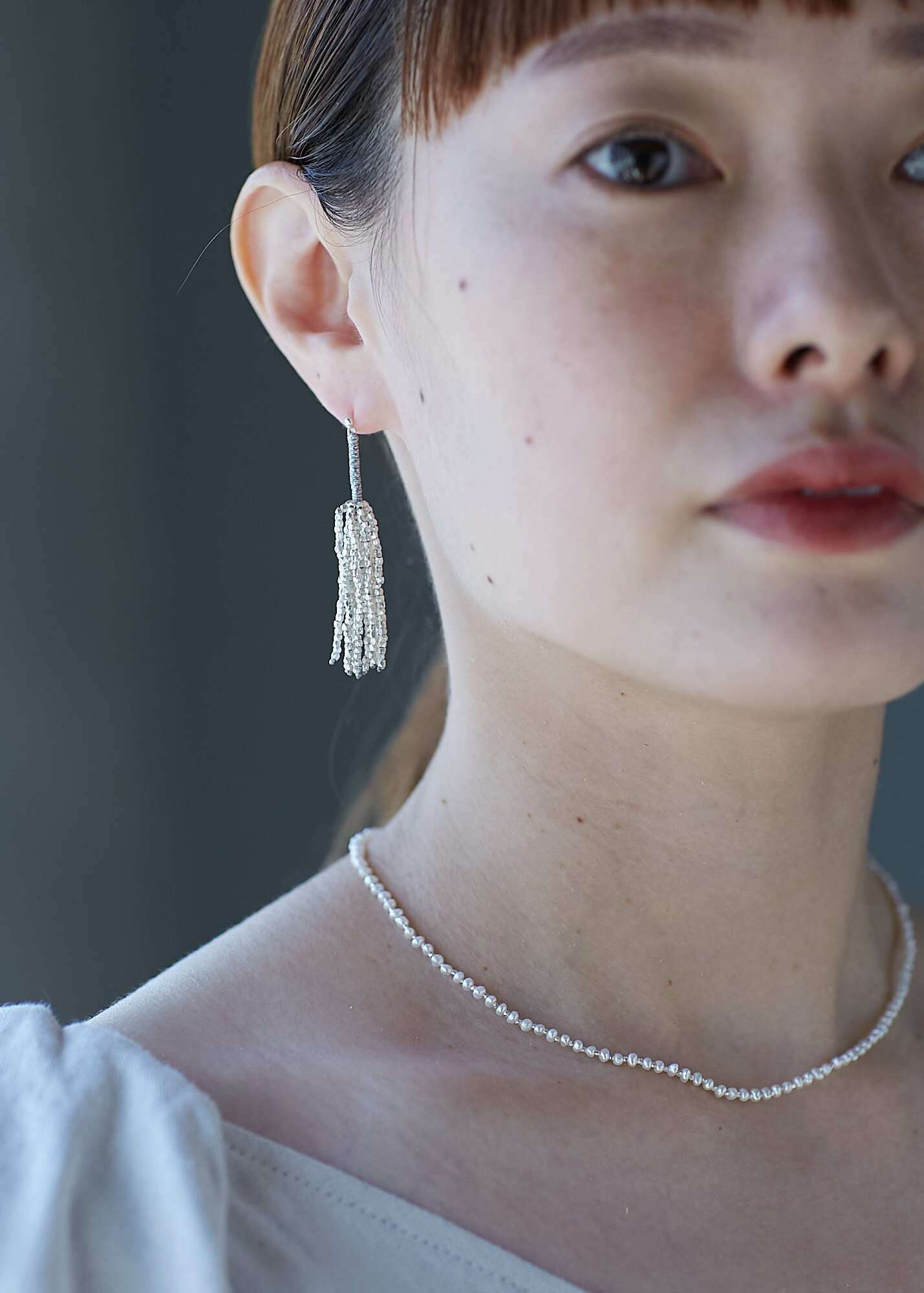 prismイヤリング・ピアス　SILVER