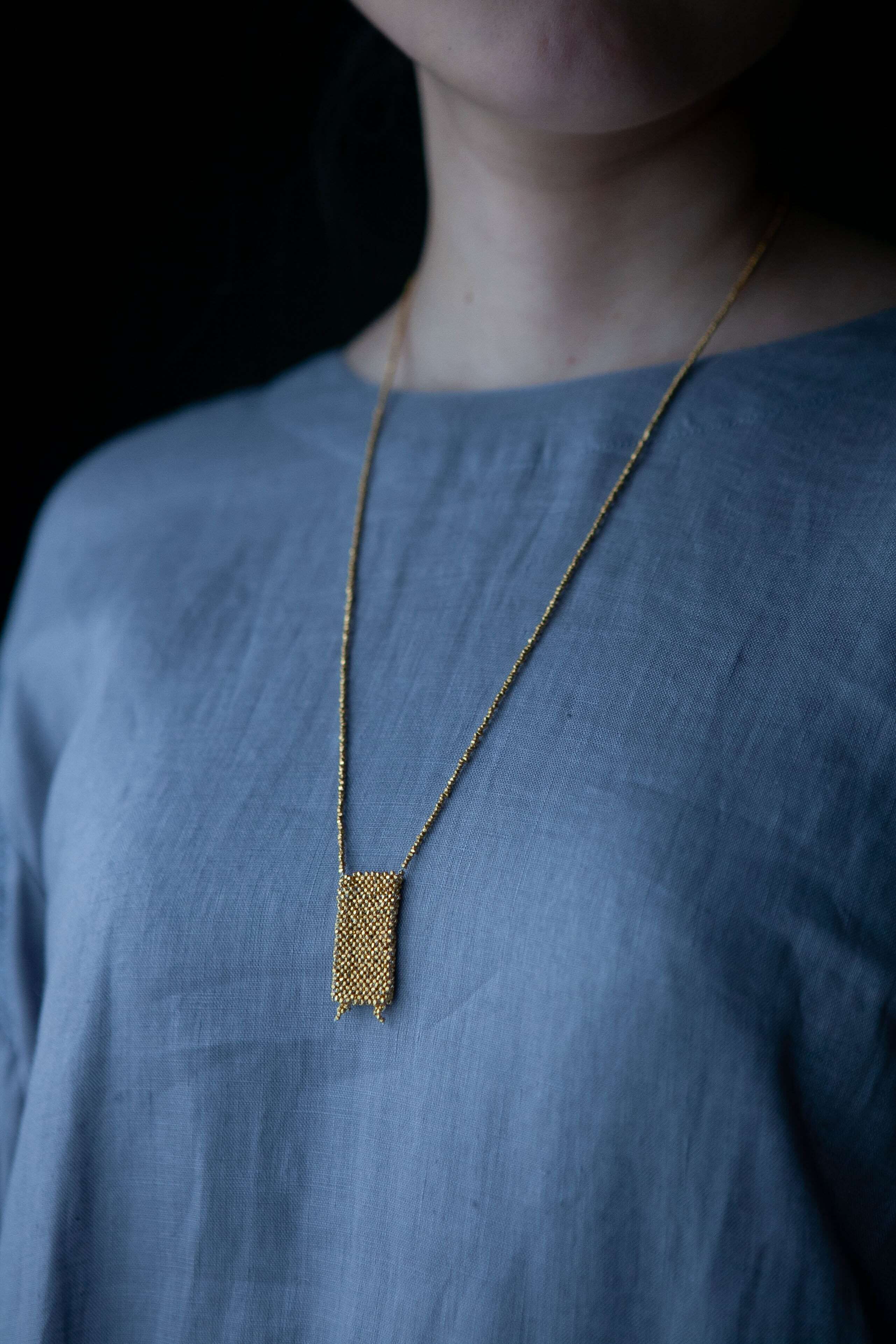 bag ネックレス ゴールド 正方形・長方形