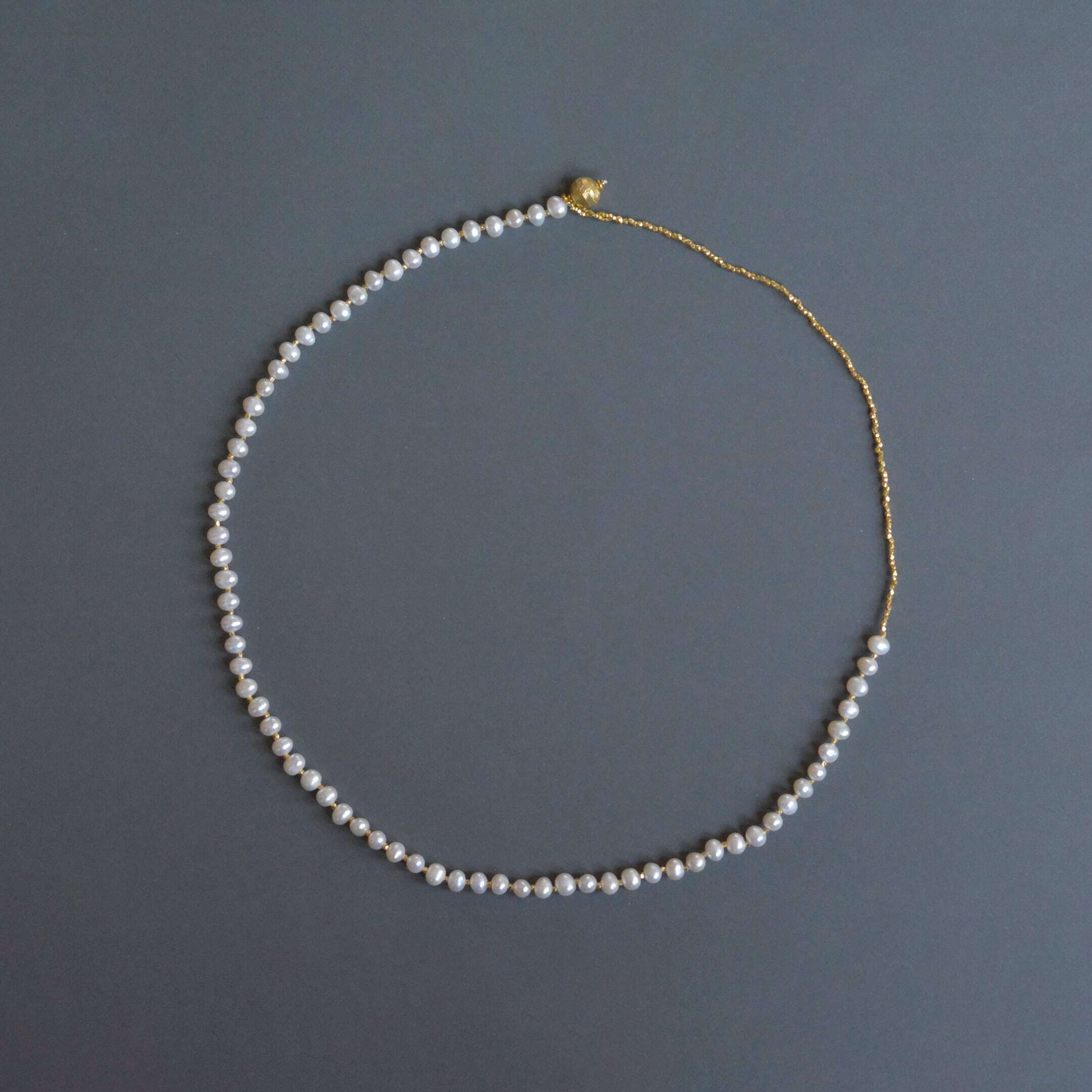 manon ネックレス M ゴールド