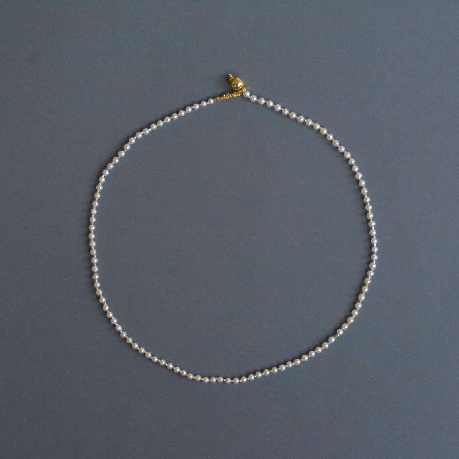 poppy ネックレス S ゴールド