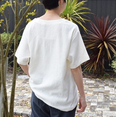 【kontex】コットンパイルTシャツ 