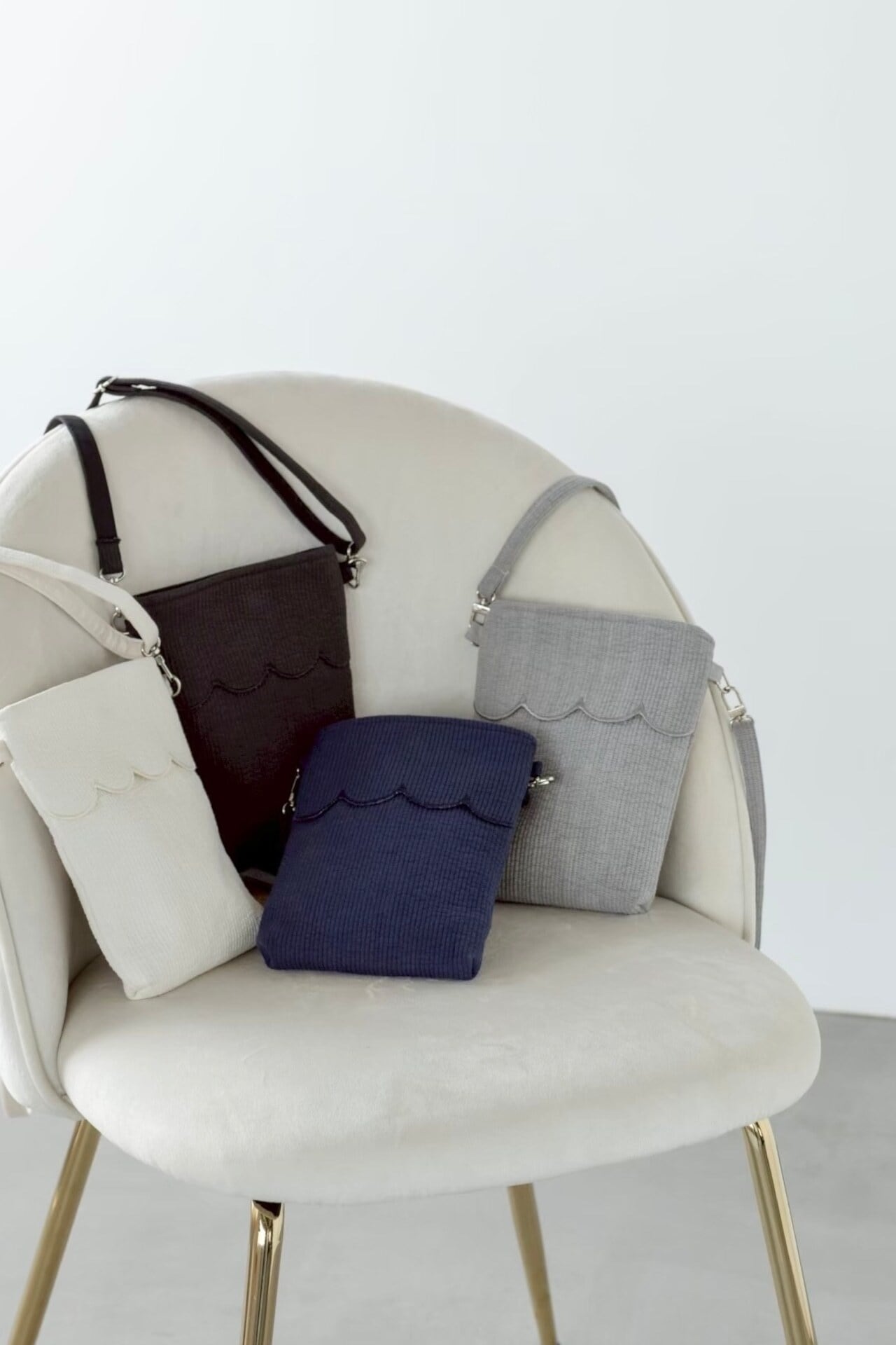 Nubi【Poche】Scallop ポシェ スカラップ