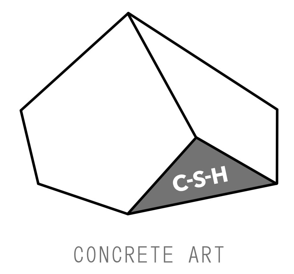 C-S-H concrete art