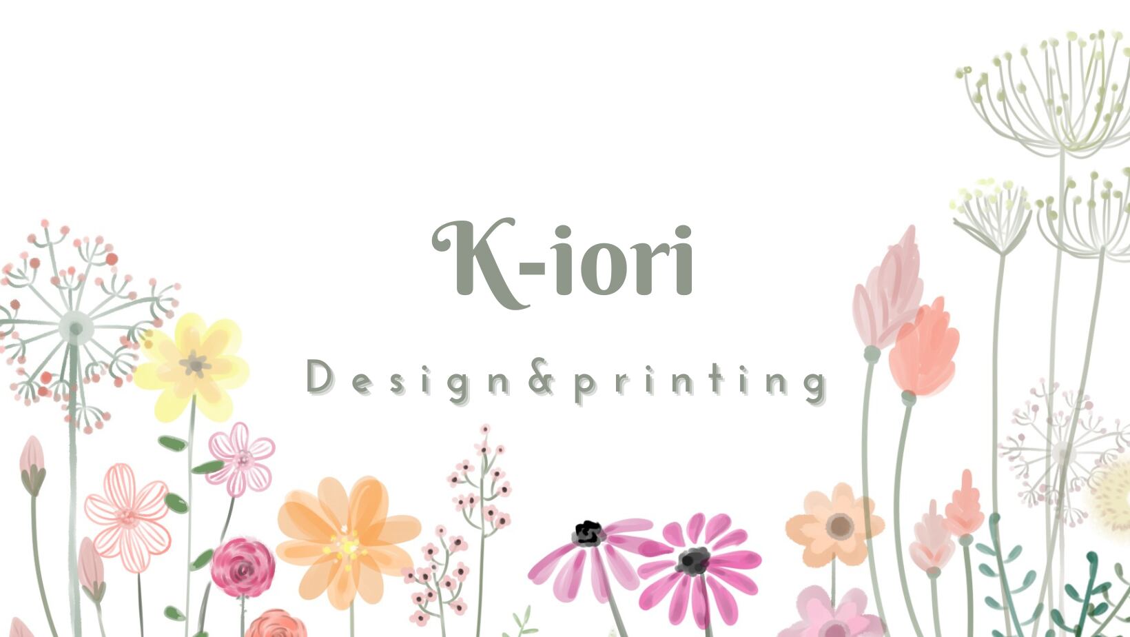 K-iori・design&printing