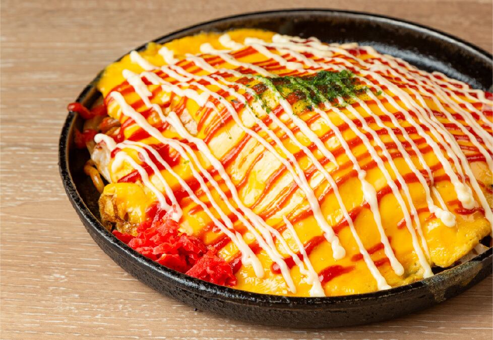 オム焼きそば