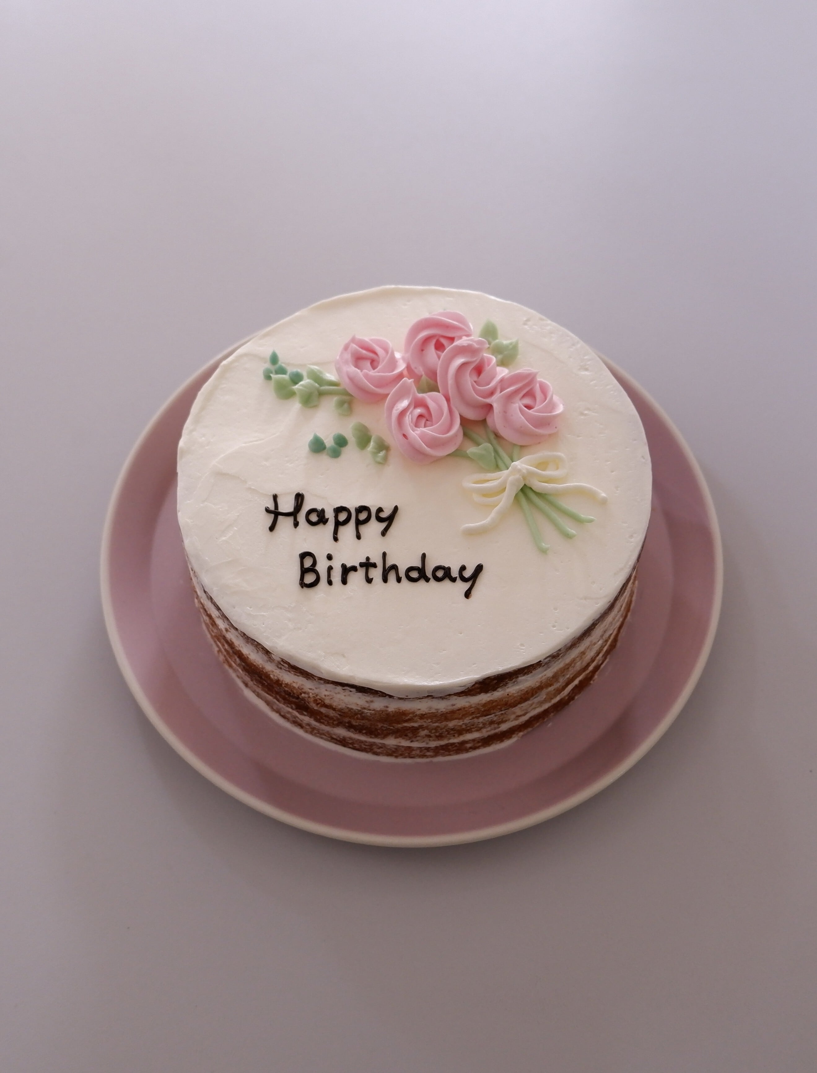 セミオーダーケーキ「花束」5号サイズ