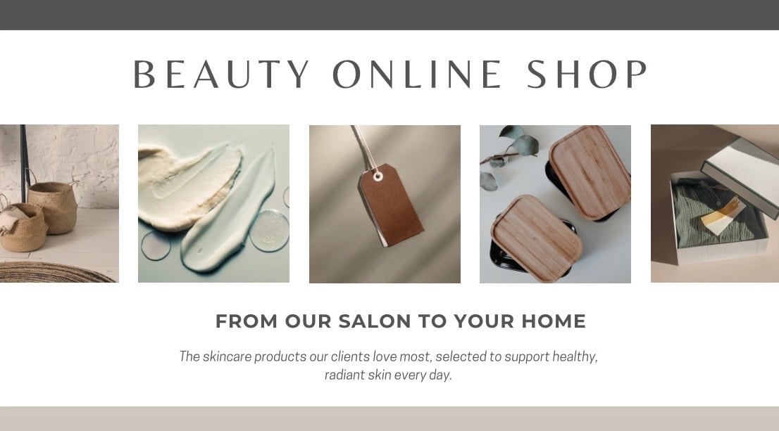 ECXIA online shop.