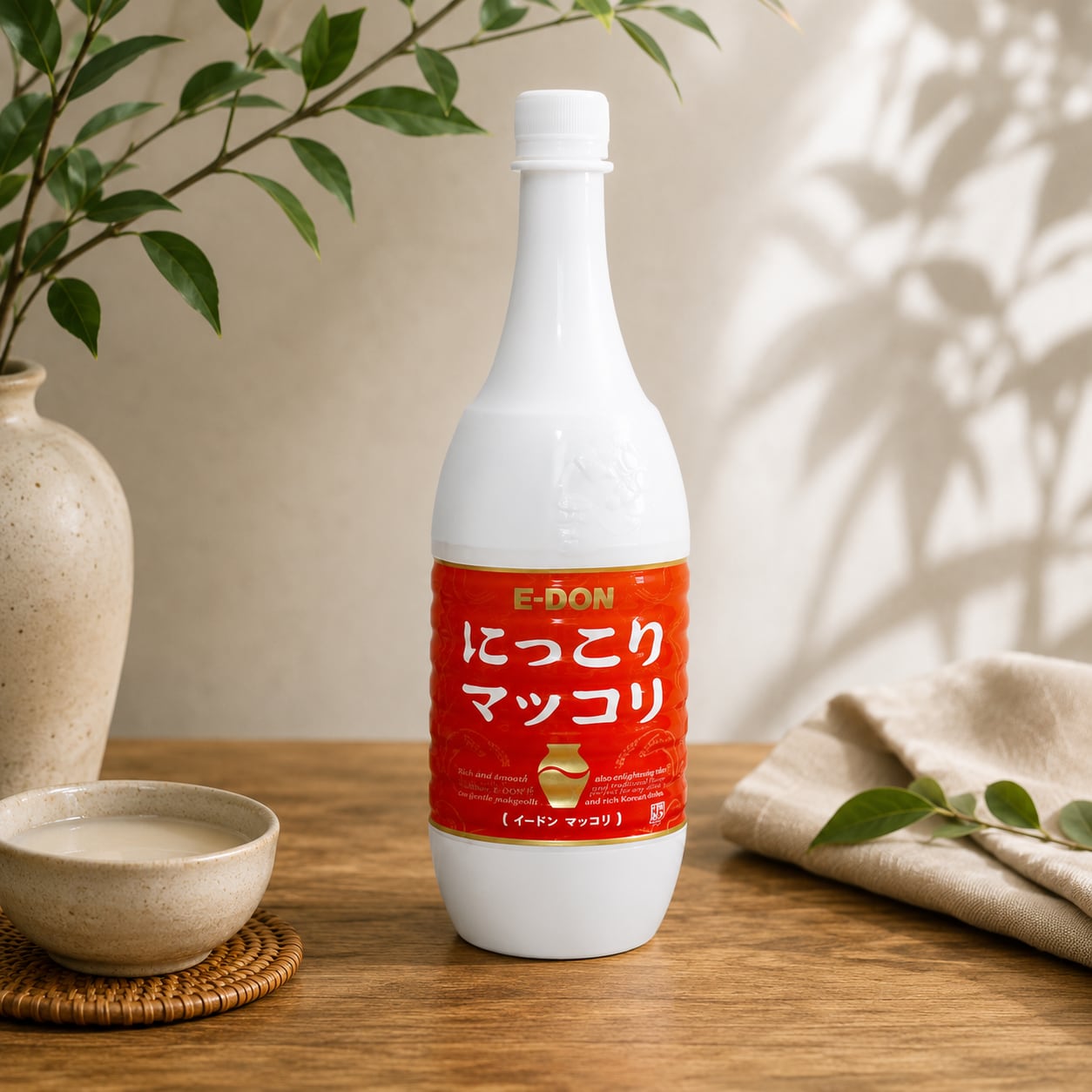 E-DONの看板商品として長く愛されてきた、ほのかな甘みとまろやかな口当たりが魅力の、どなたにも親しみやすいマッコリです。

◀︎詳しく見る