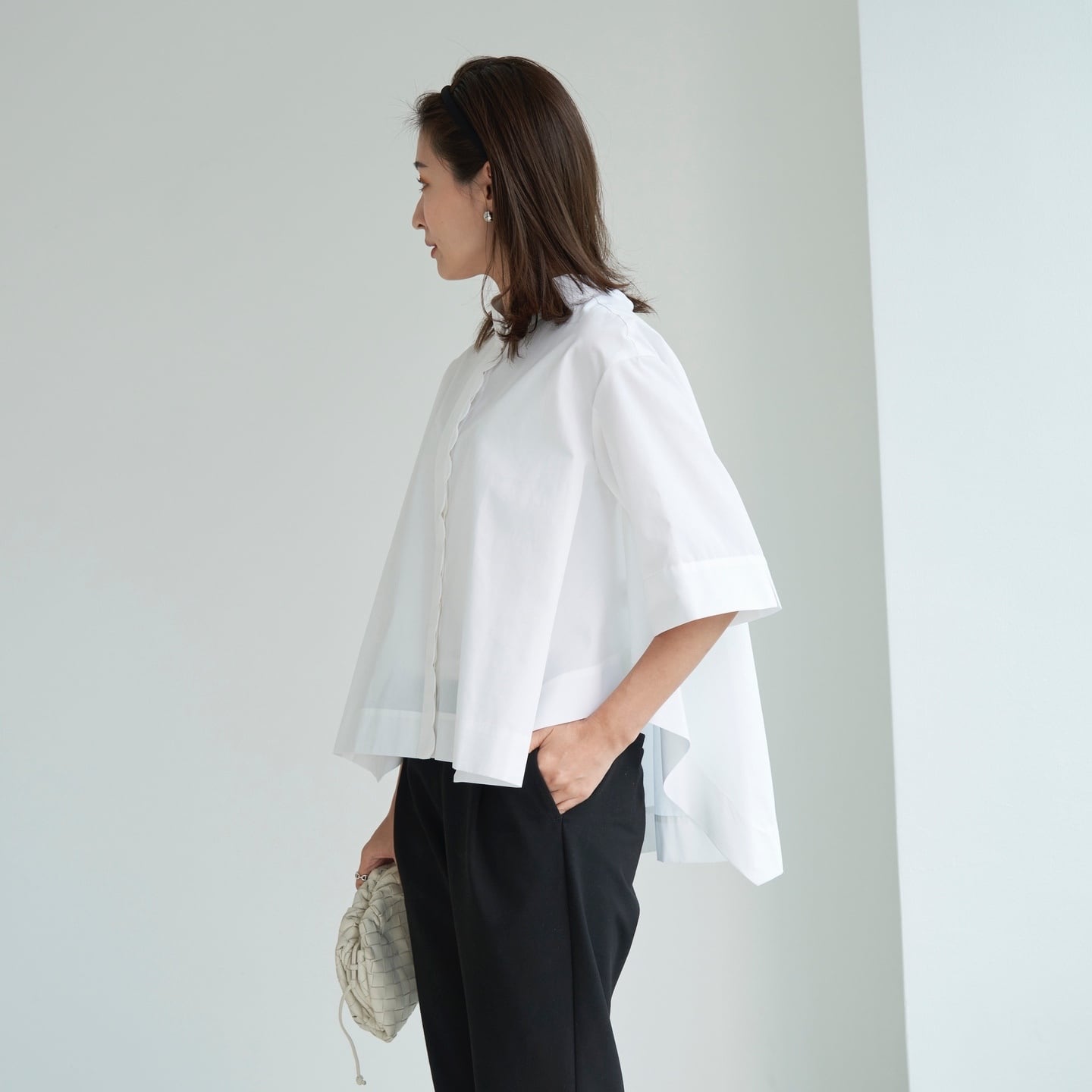 eldo 抗菌スカラップブラウス white ホワイト 白-www.mwasaving.com