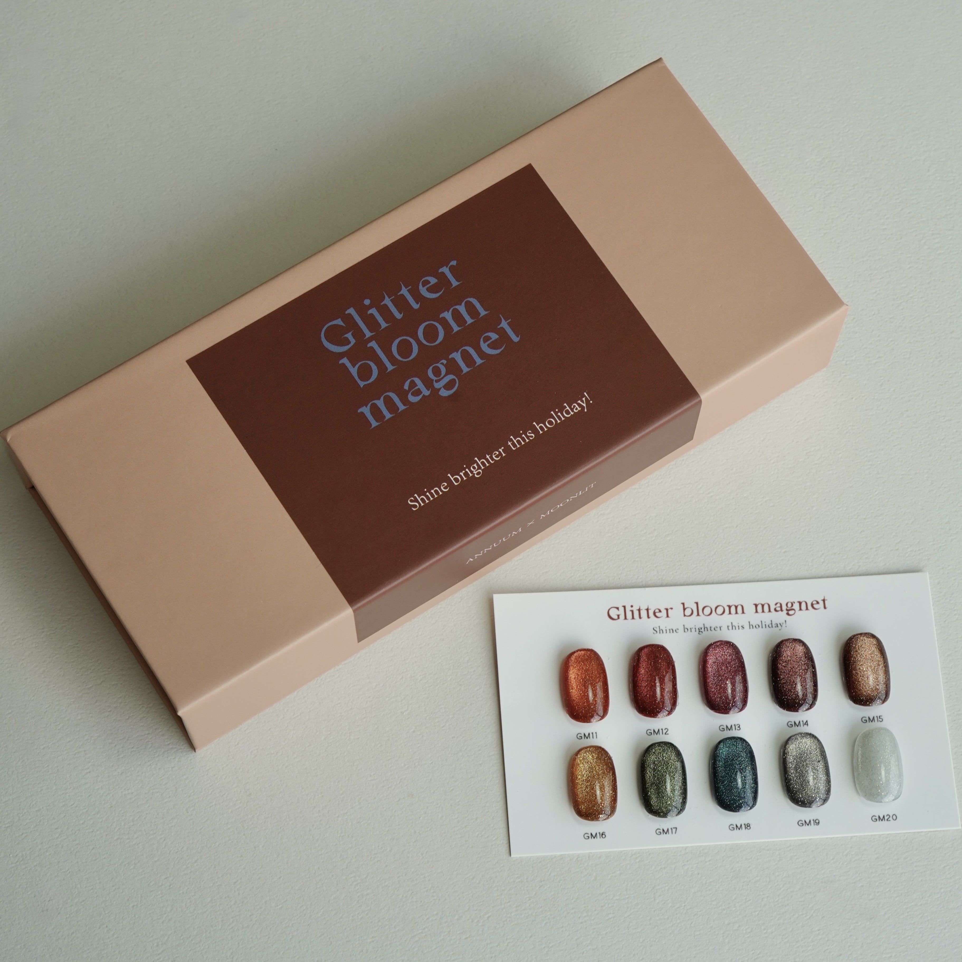 EL MOON ジェルネイルアートブラシ 10本セット mananails EL MOON アートブラシ | MOONLIT