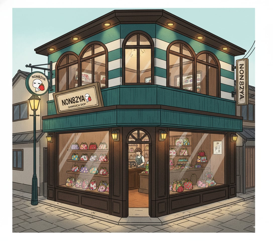 えんじょるのん　のんぱち屋　がま口やさん