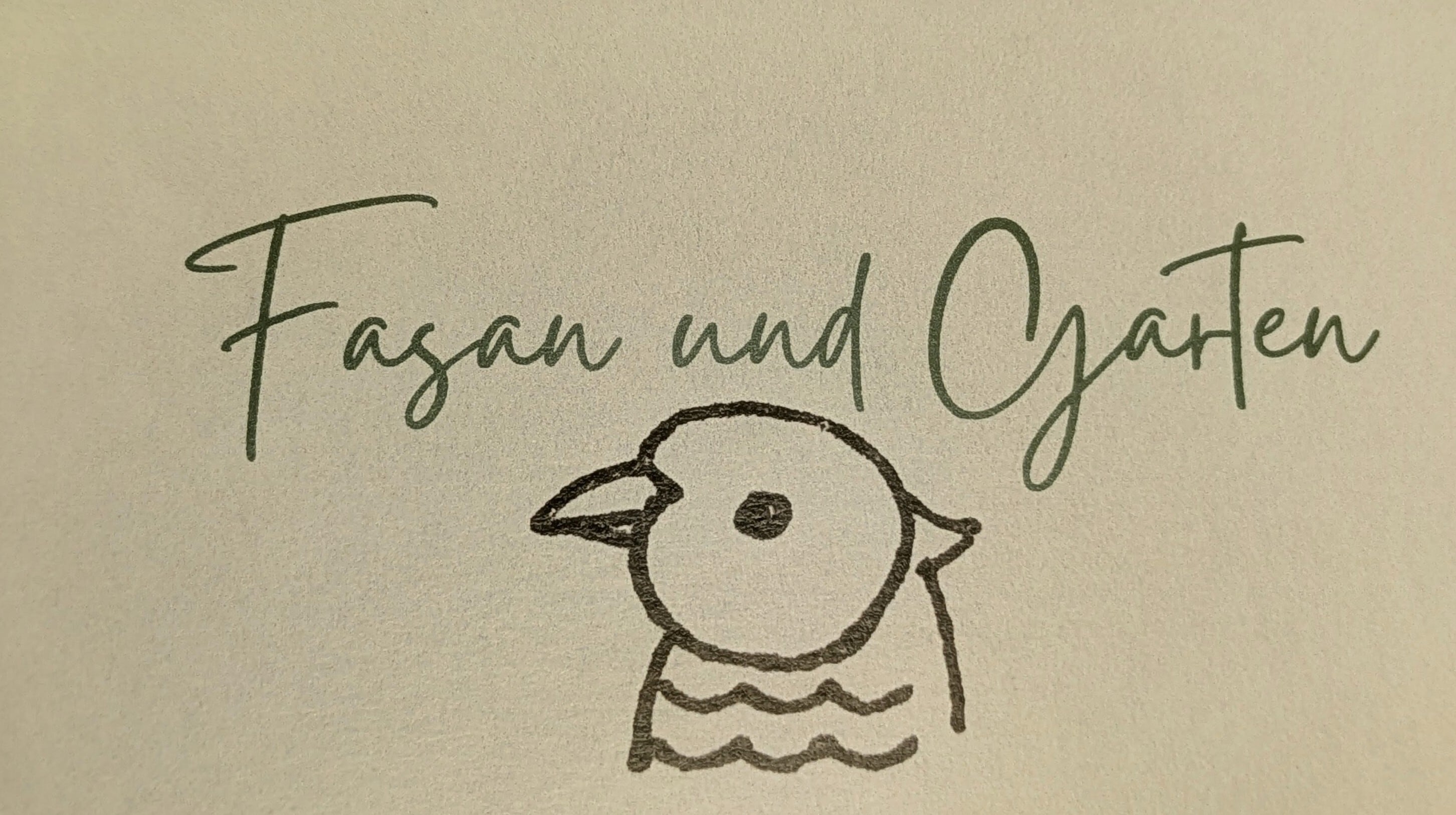 fasan und garten　