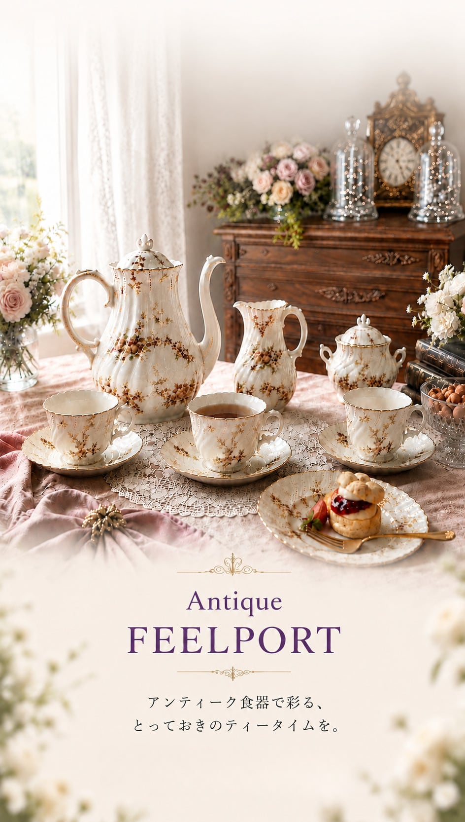 Antique FEELPORT｜英仏アンティーク食器
