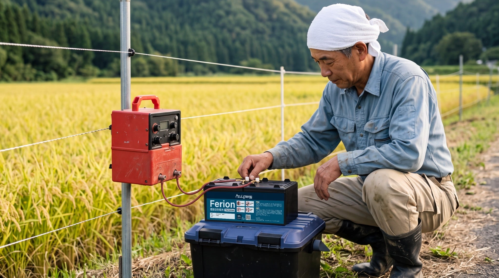 Ferionを活用した電気柵・獣害対策