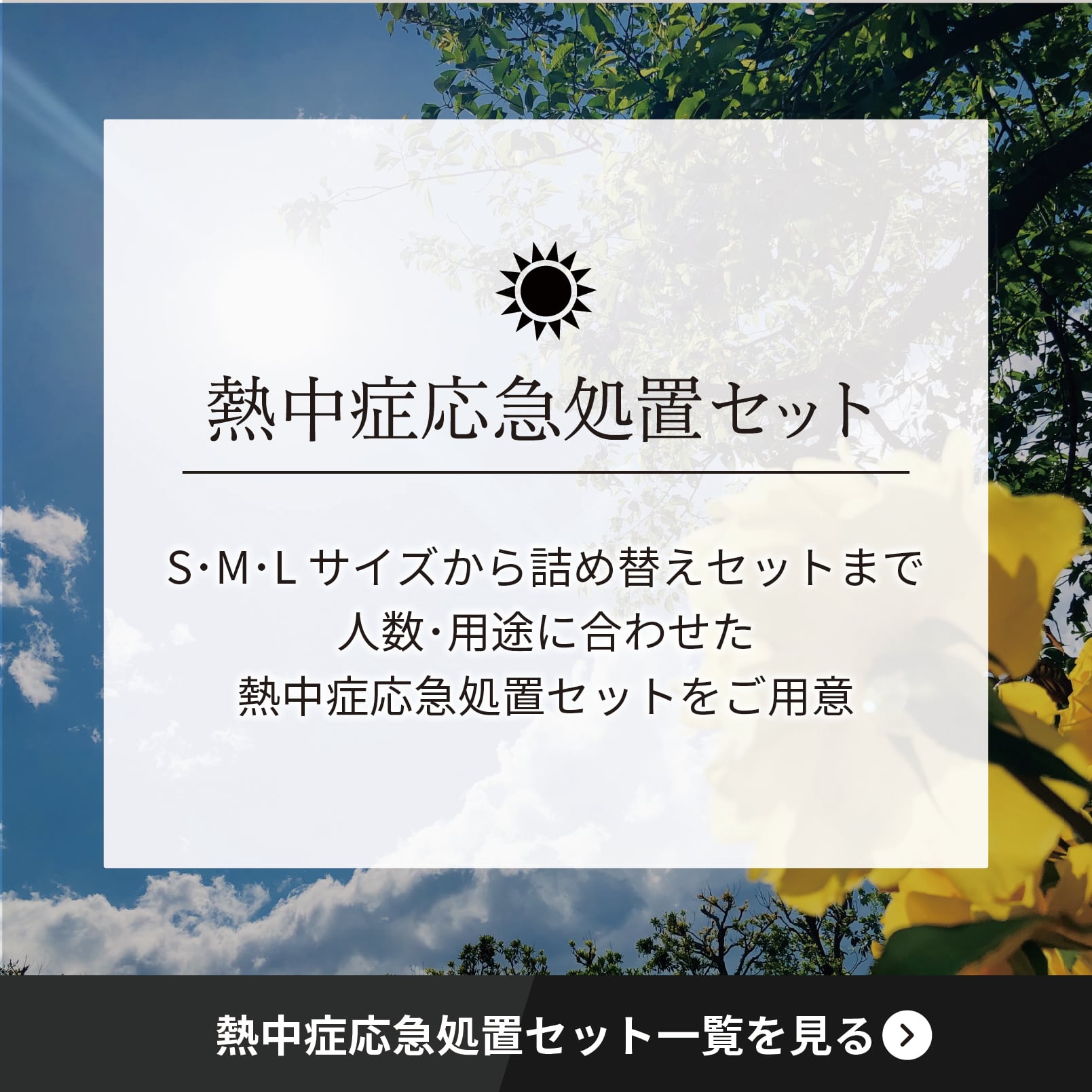 熱中症応急処置セット