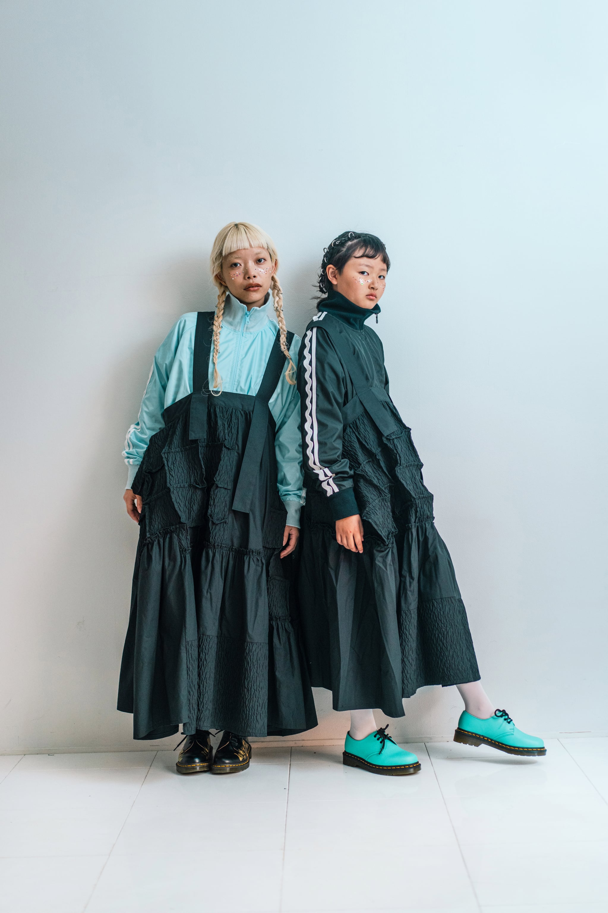 frankygrow ノースリーブワンピース frankygrow バイカラーノースリーブワンピース LL - メルカリ