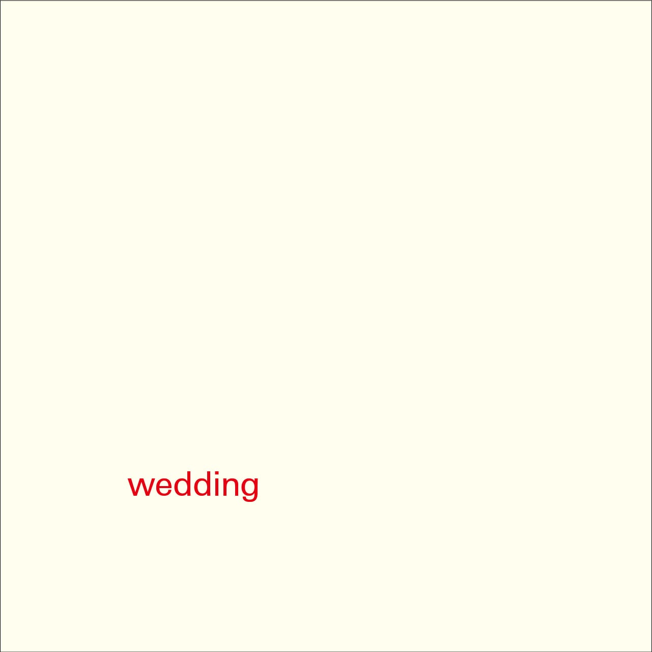 wedding