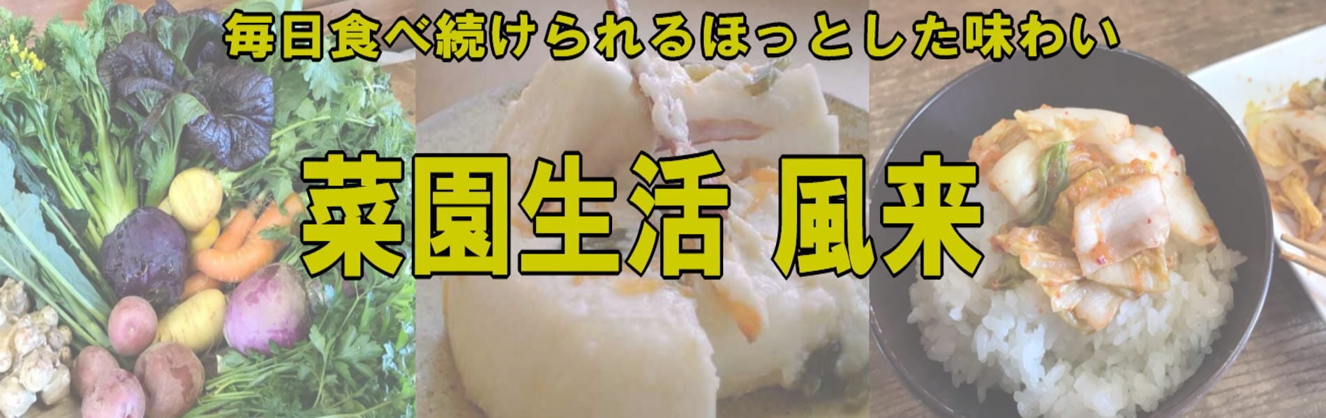 菜園生活　風来
