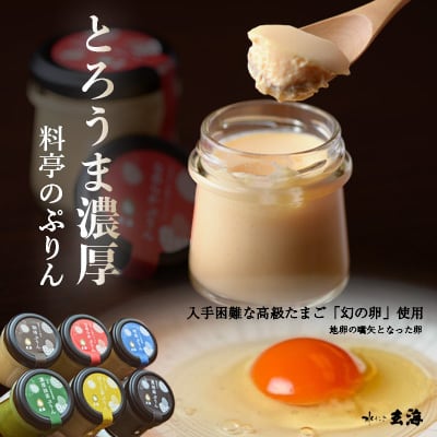 とろける料亭のぷりん選べる6個セット