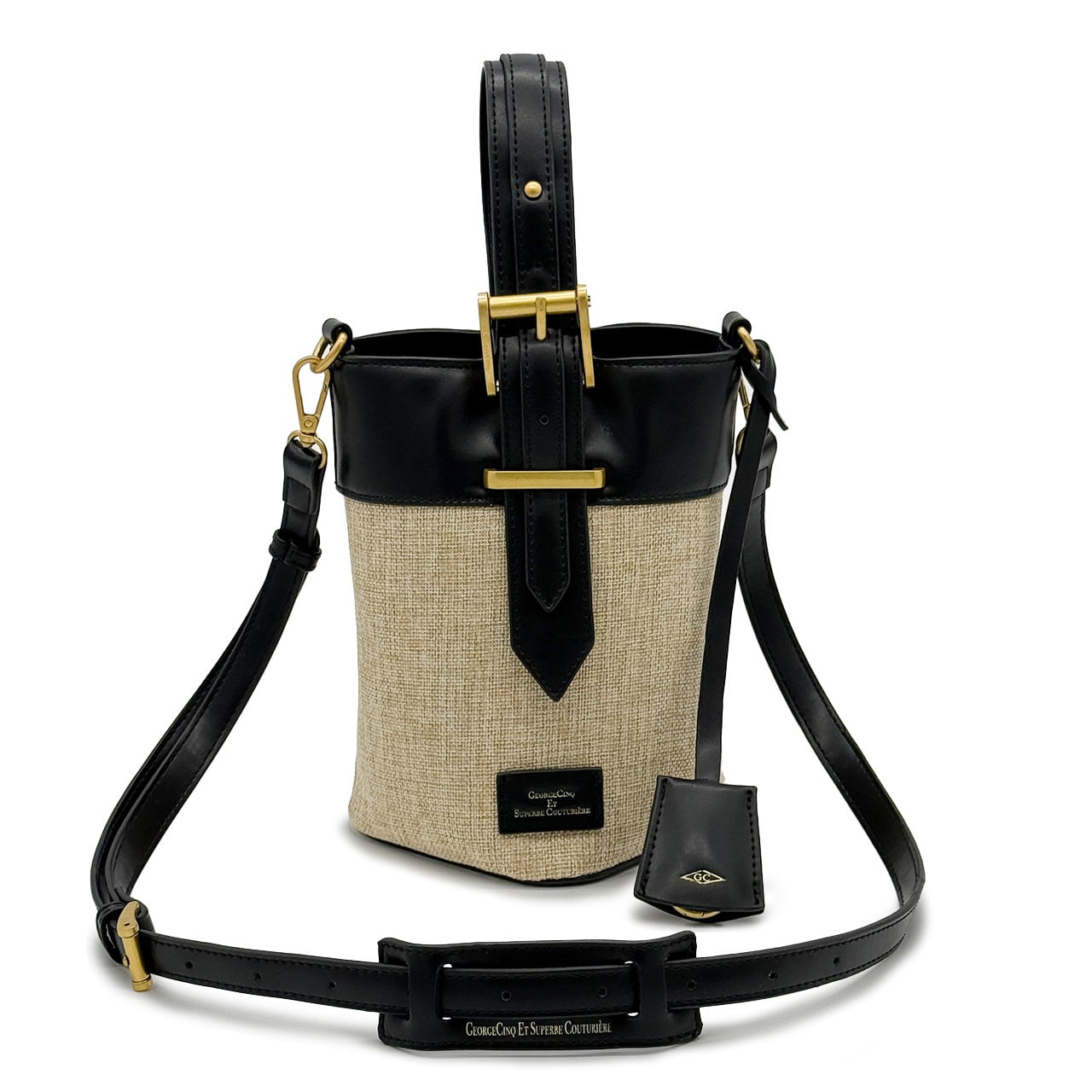 BELTED BUSKET BAG SMALL