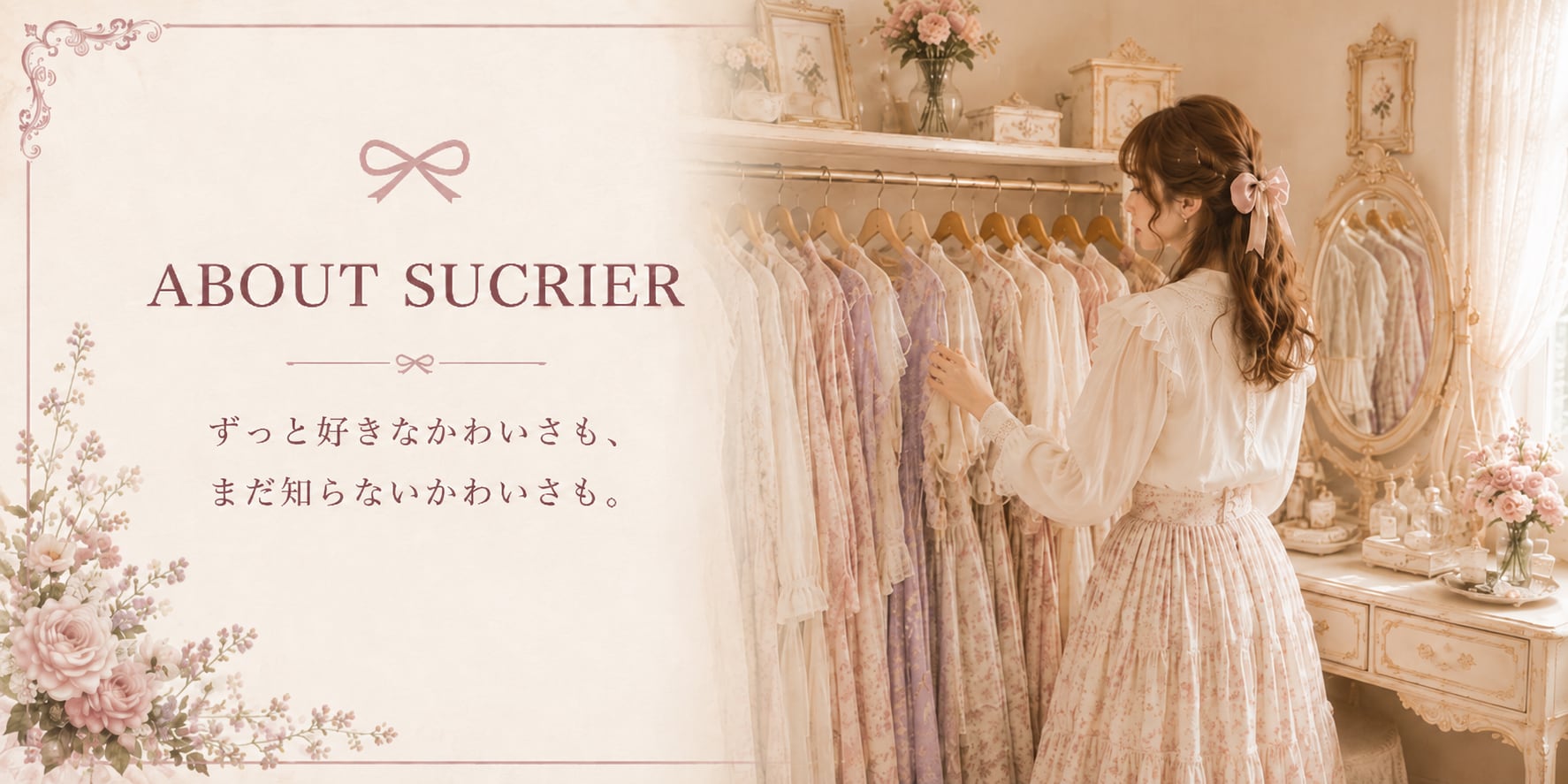 sucrier（シュクリエ）｜ガーリー服の通販セレクトショップ