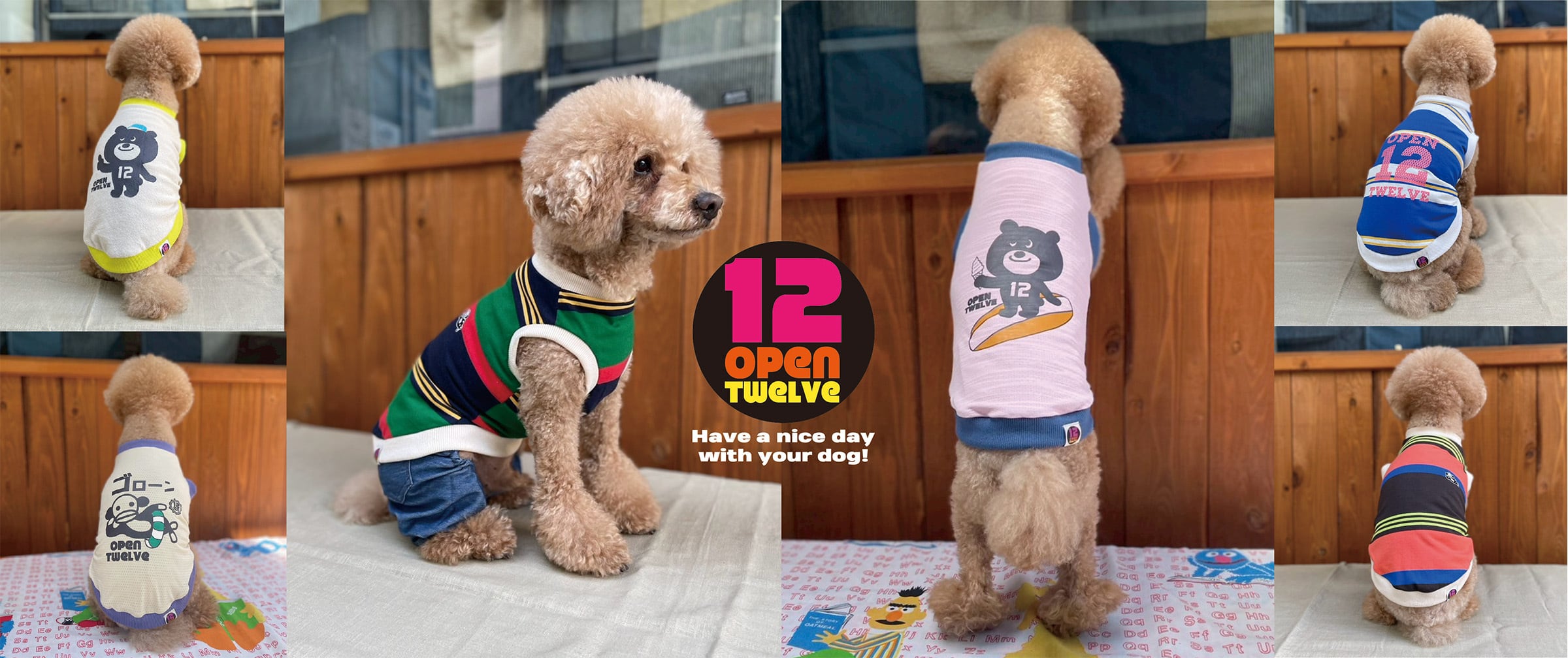 FABRE STORE [ 犬服-open twelve ] [ 着る寝袋-momonga ]