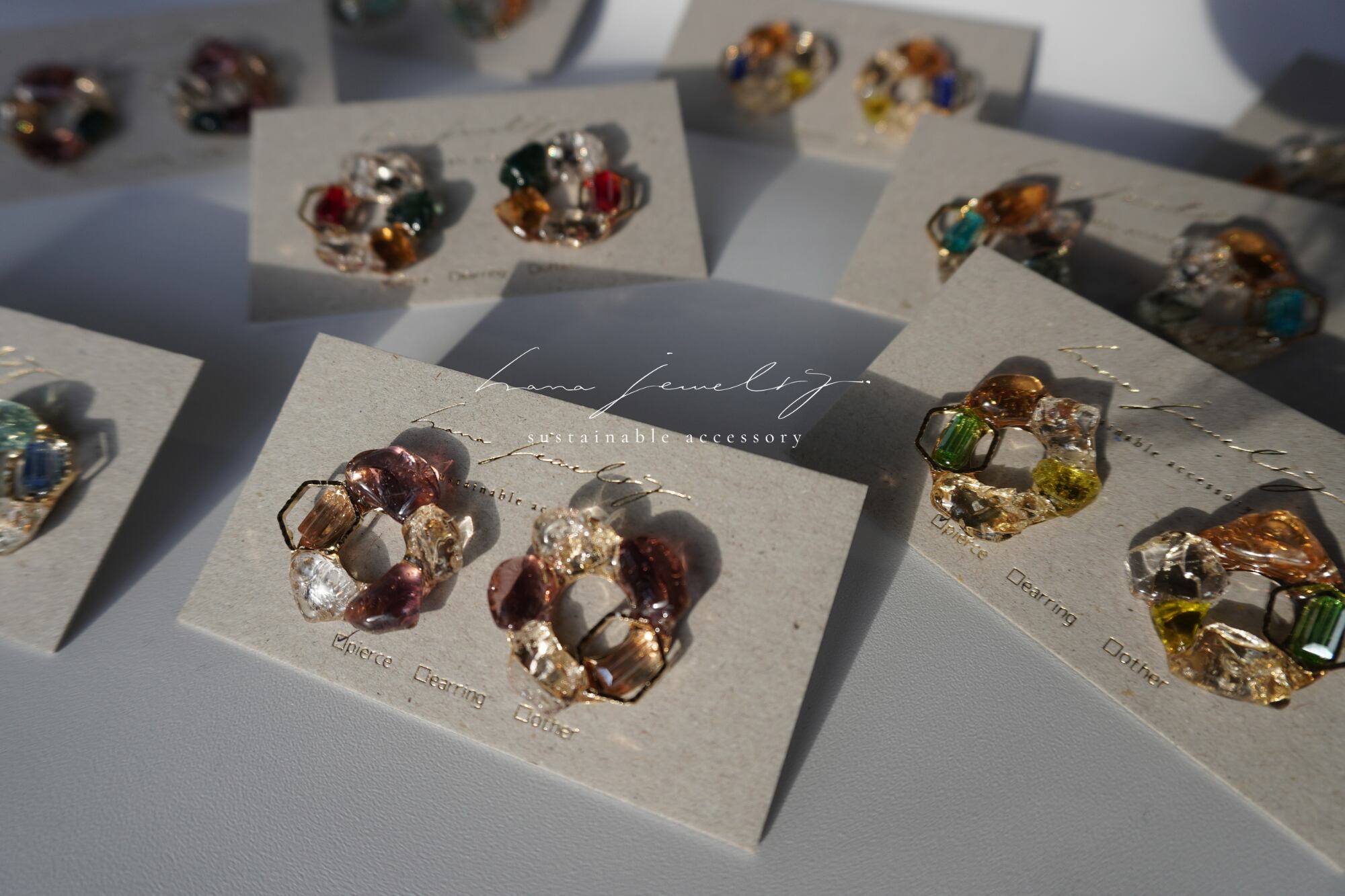 hana jewelry｜廃棄プラスチックでつくるサステナブルなアクセサリー