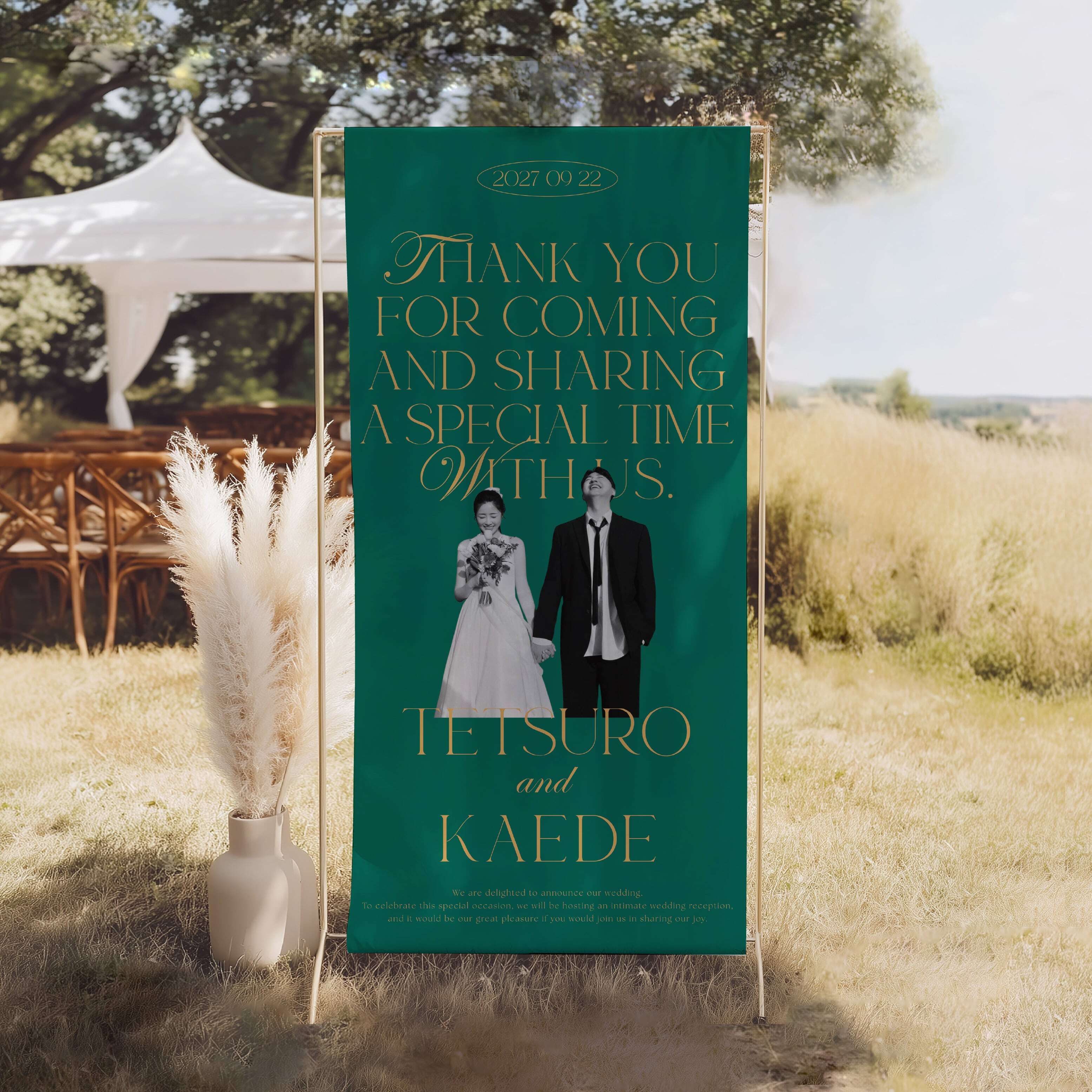 ウェディング タペストリー｜お好きなカラーで