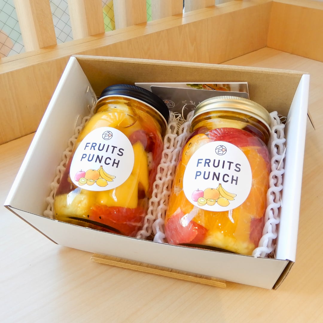 【3月15日お届け分まで】季節のフルーツポンチギフトBOX（柑橘ミックス × マンゴーミックス）