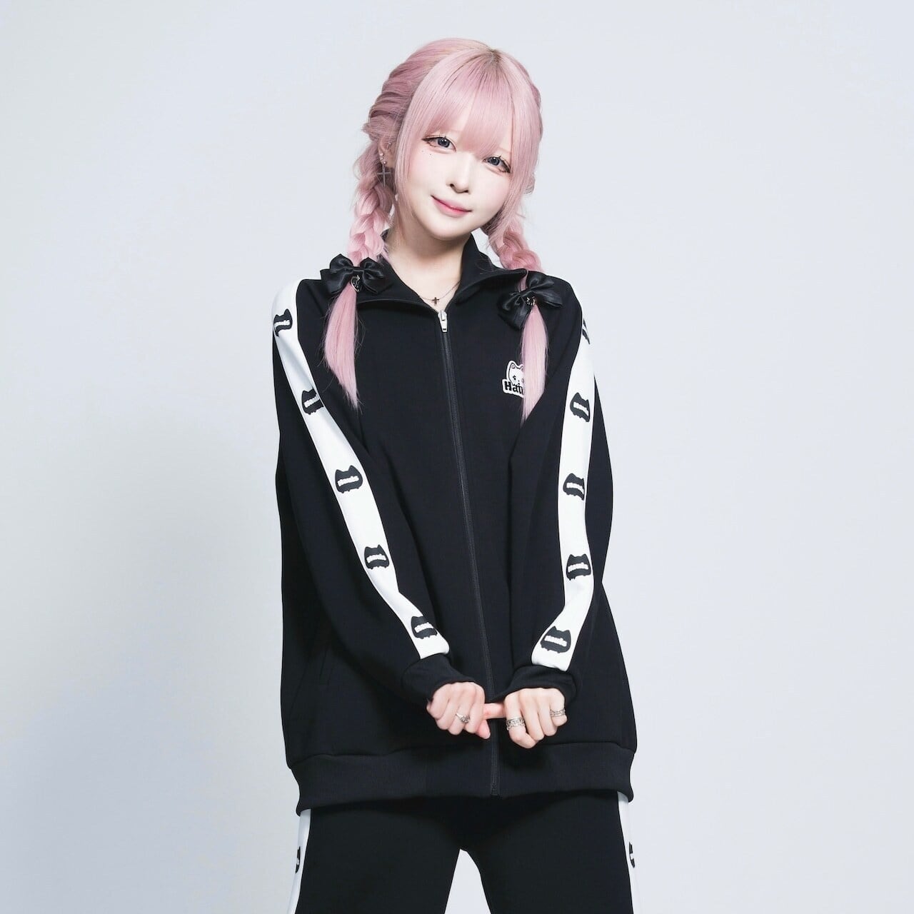 Hauls ジャージ　ブラック　上下セット Haulsジャージセットアップ （Hauls（ハウルズ）の「ハウス