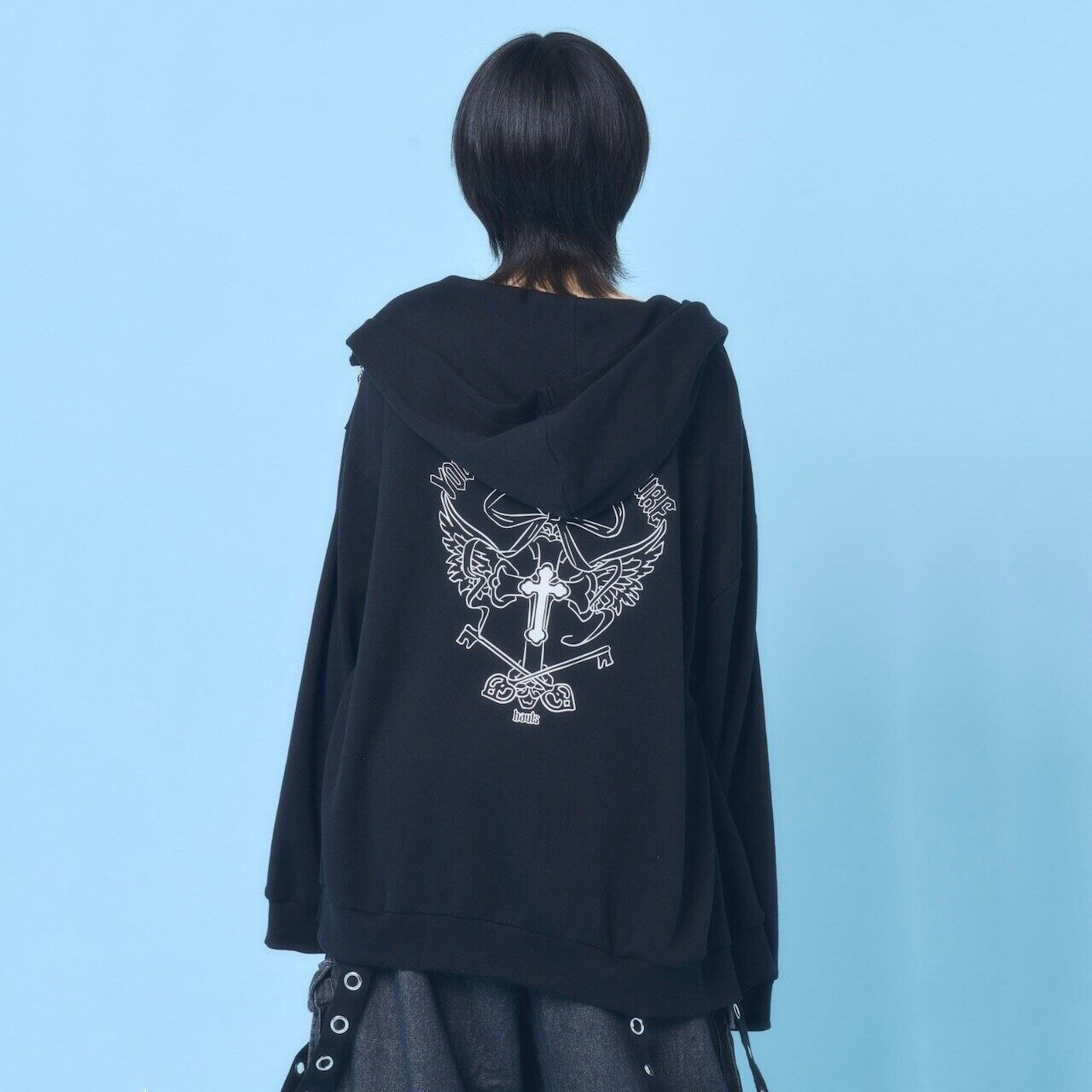 病みかわ♡クロスZIPぱーかー