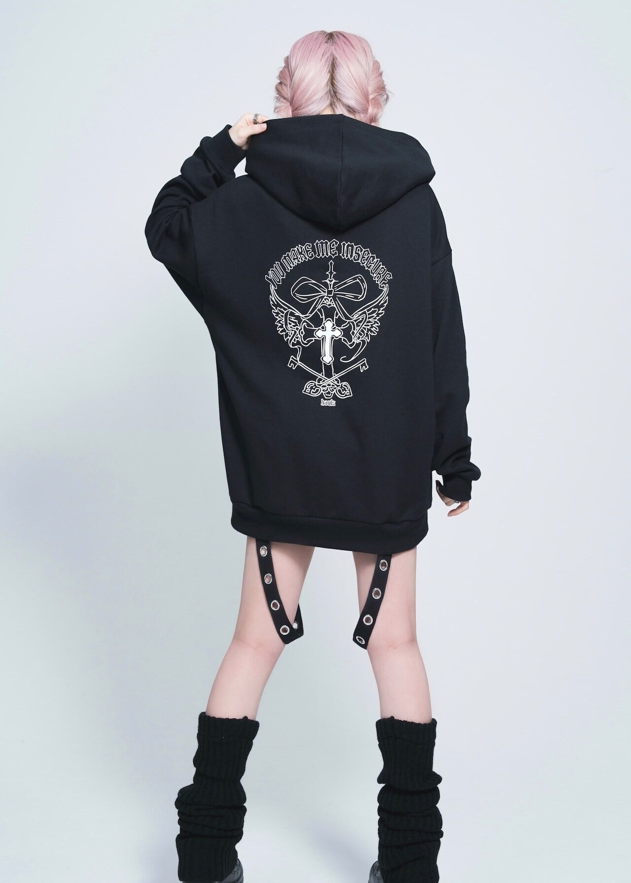 病みかわ♡クロスZIPぱーかー