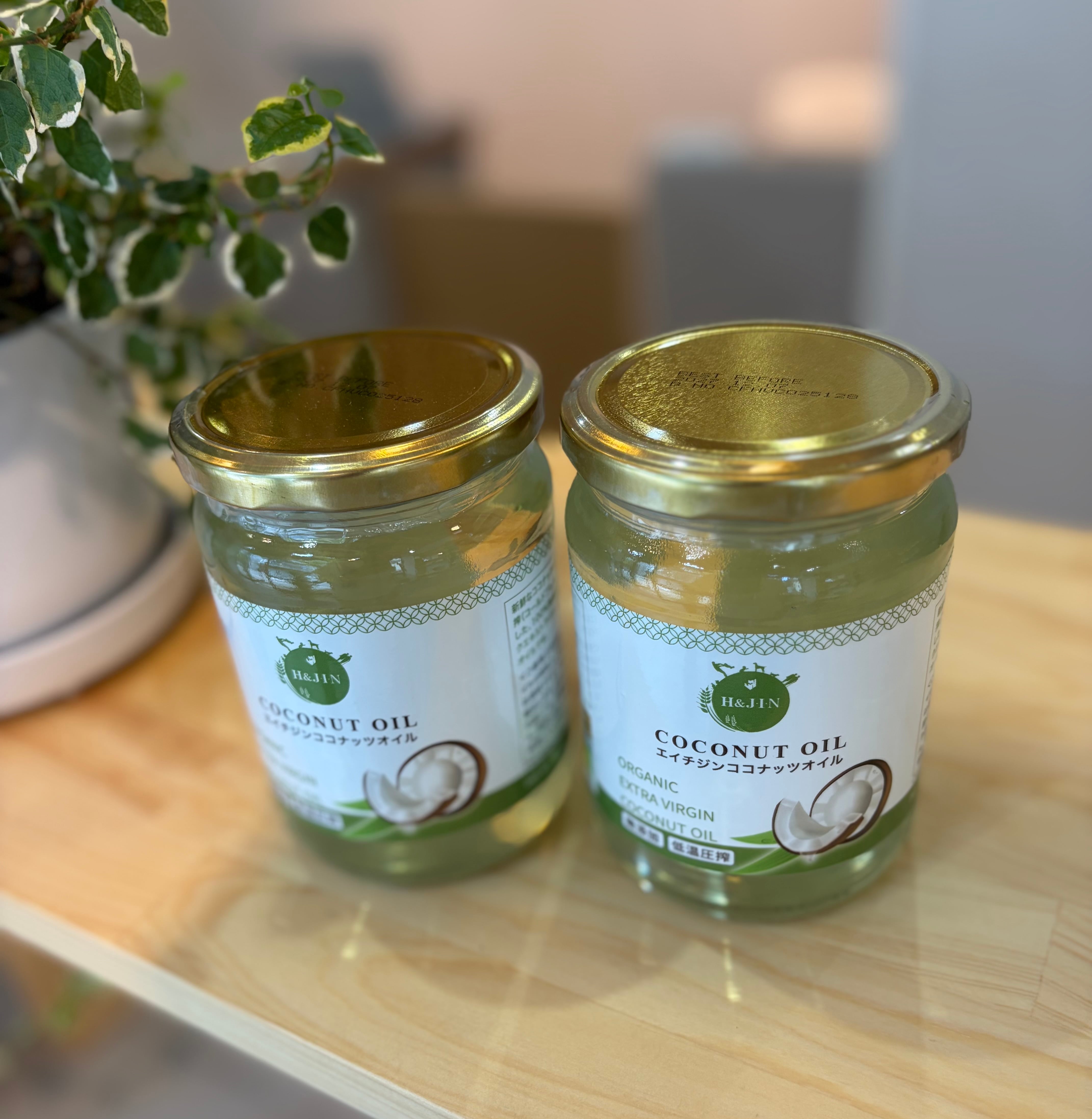 H&J.I.N COCONUT OIL  　　　　　「特別パートナー専売製品」