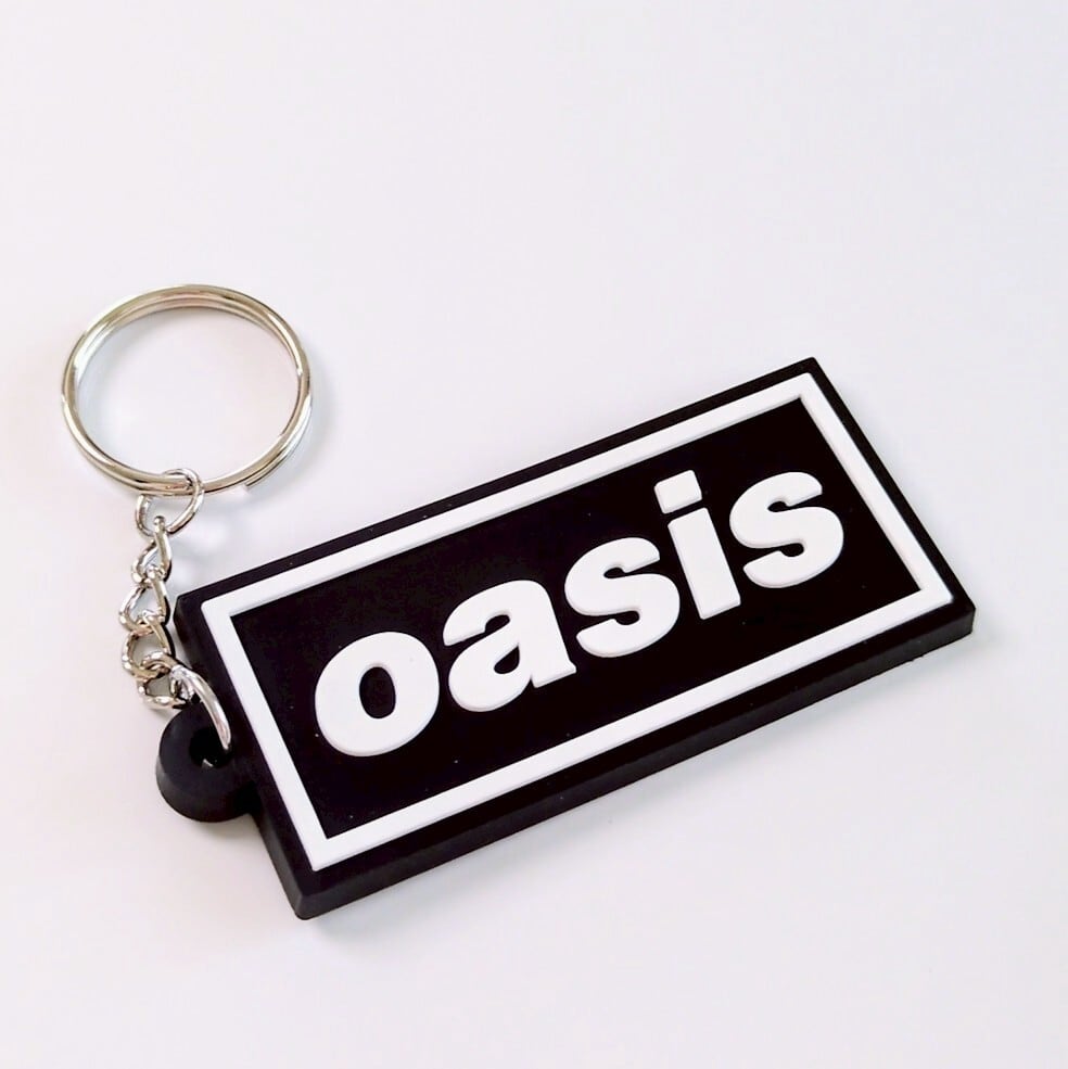 “送料無料”
★ラバーキーホルダー★
【 Oasis（ オアシス ）】